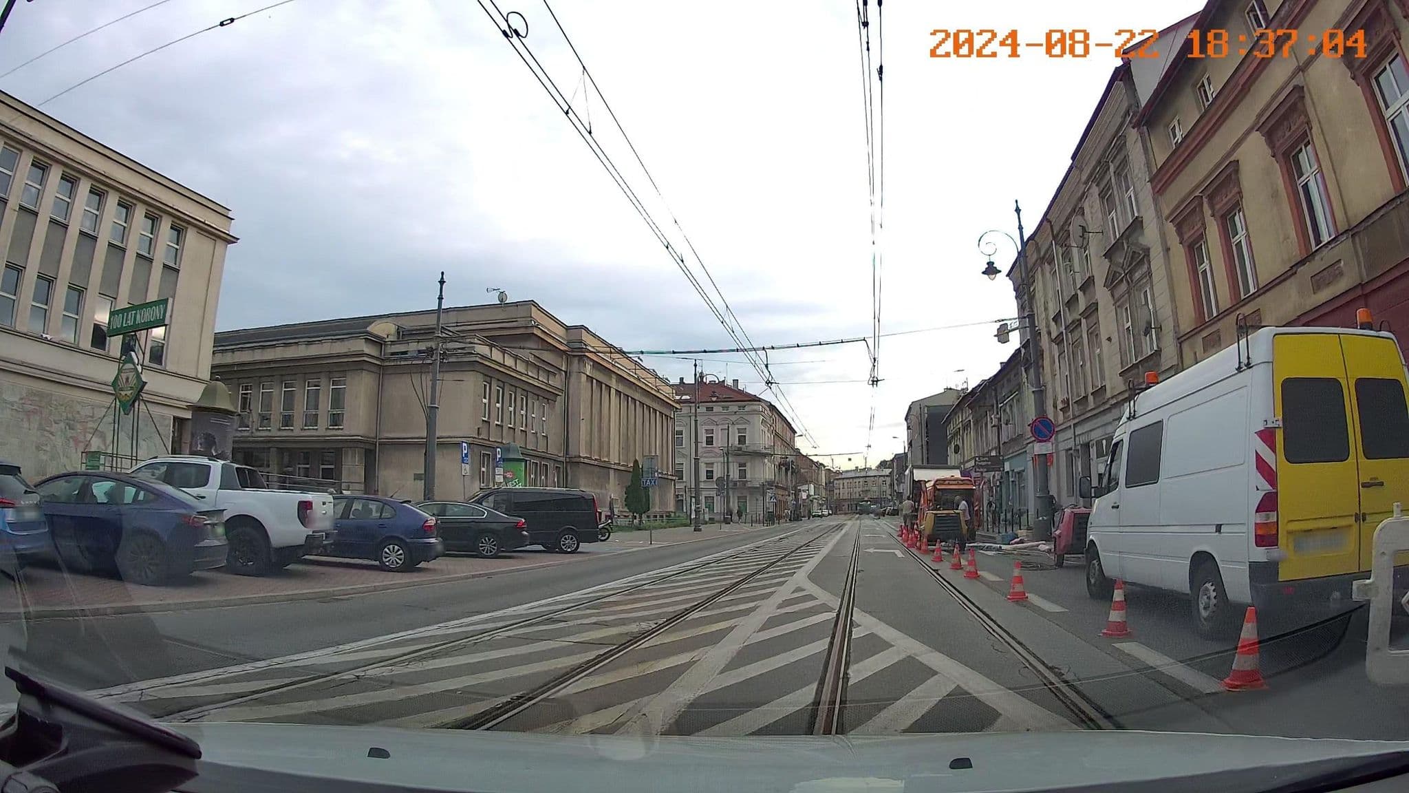 Street view near Korona, Pokoje Goscine, Kraków — © jswk (CC BY-SA · Mapillary)