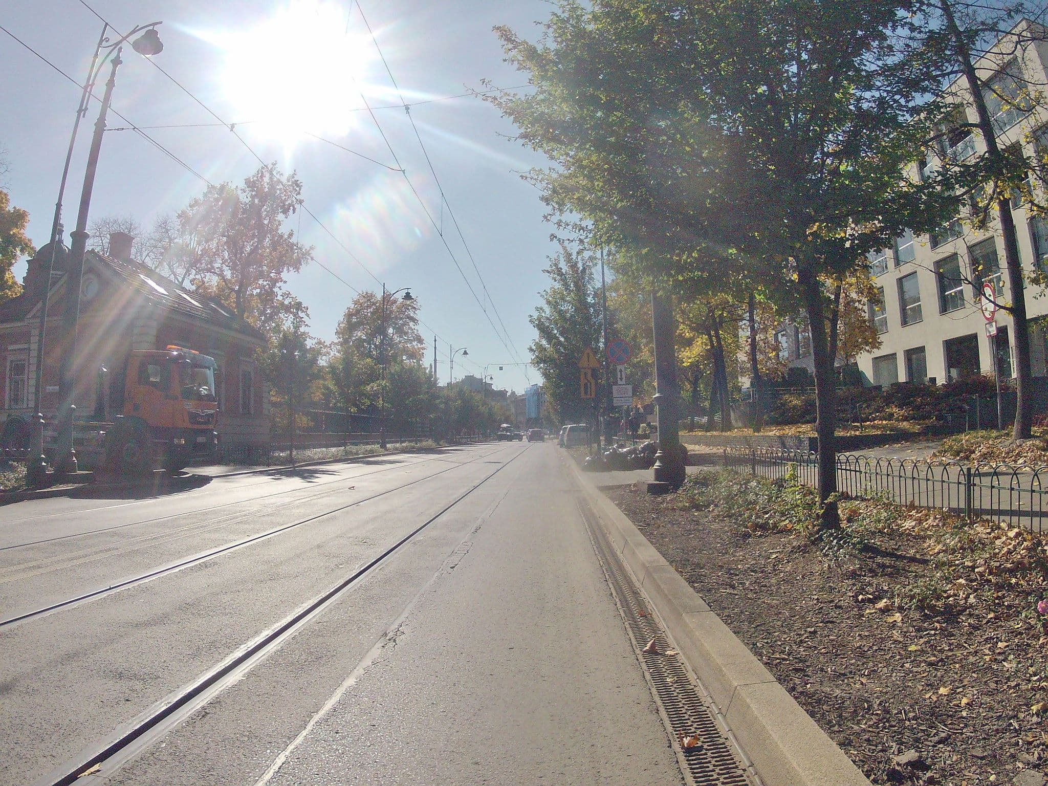 Street view near Apartament Scarlett, Grzegórzki — © ekeshkekesh (CC BY-SA · Mapillary)
