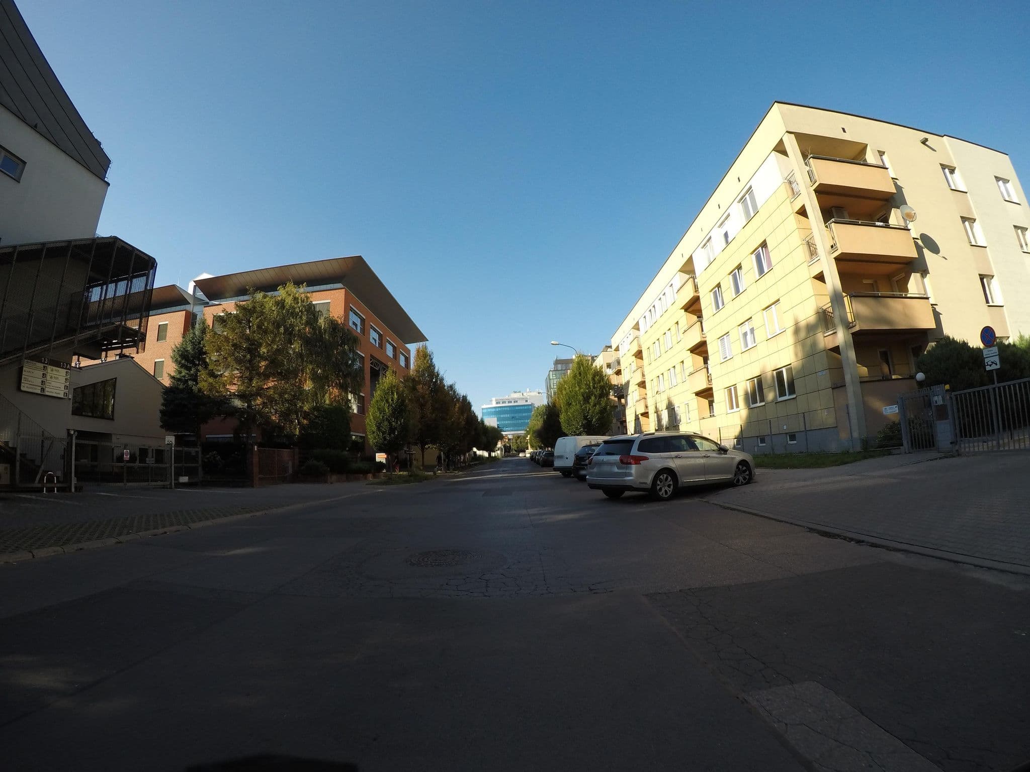 Street view near Palace Apartments Krakow - Cystersow, Grzegórzki — © st1 (CC BY-SA · Mapillary)