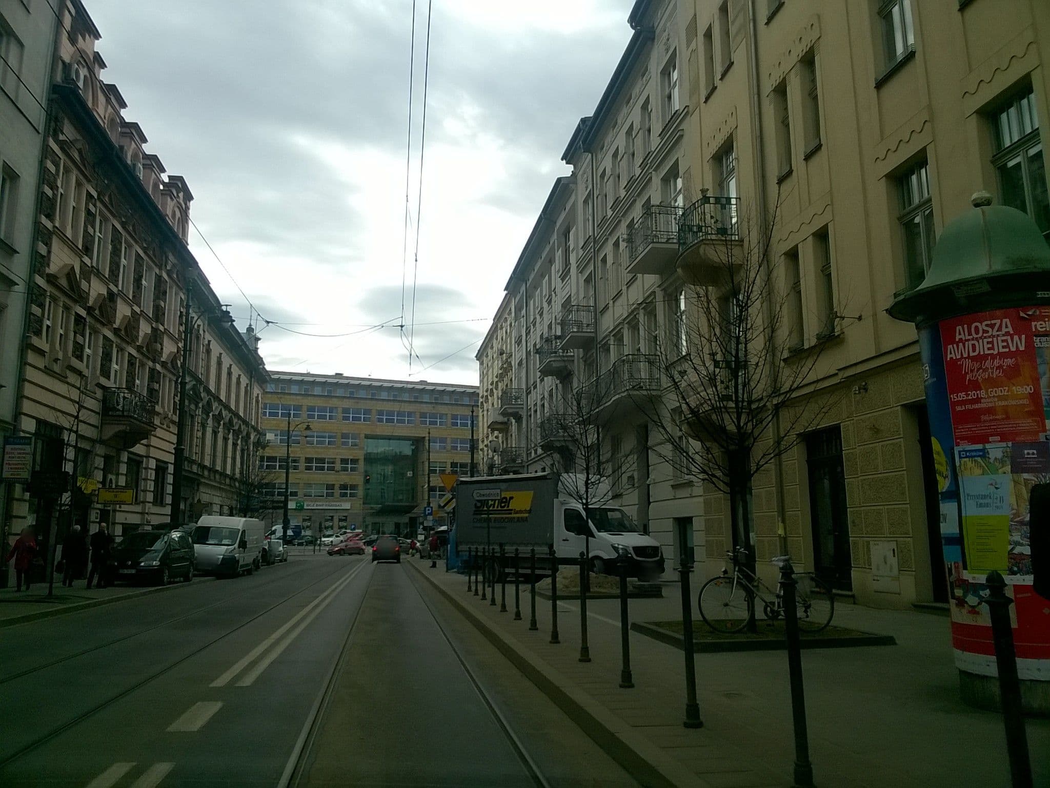 Street view near Apartamenty Florian, Grzegórzki — © qmell (CC BY-SA · Mapillary)