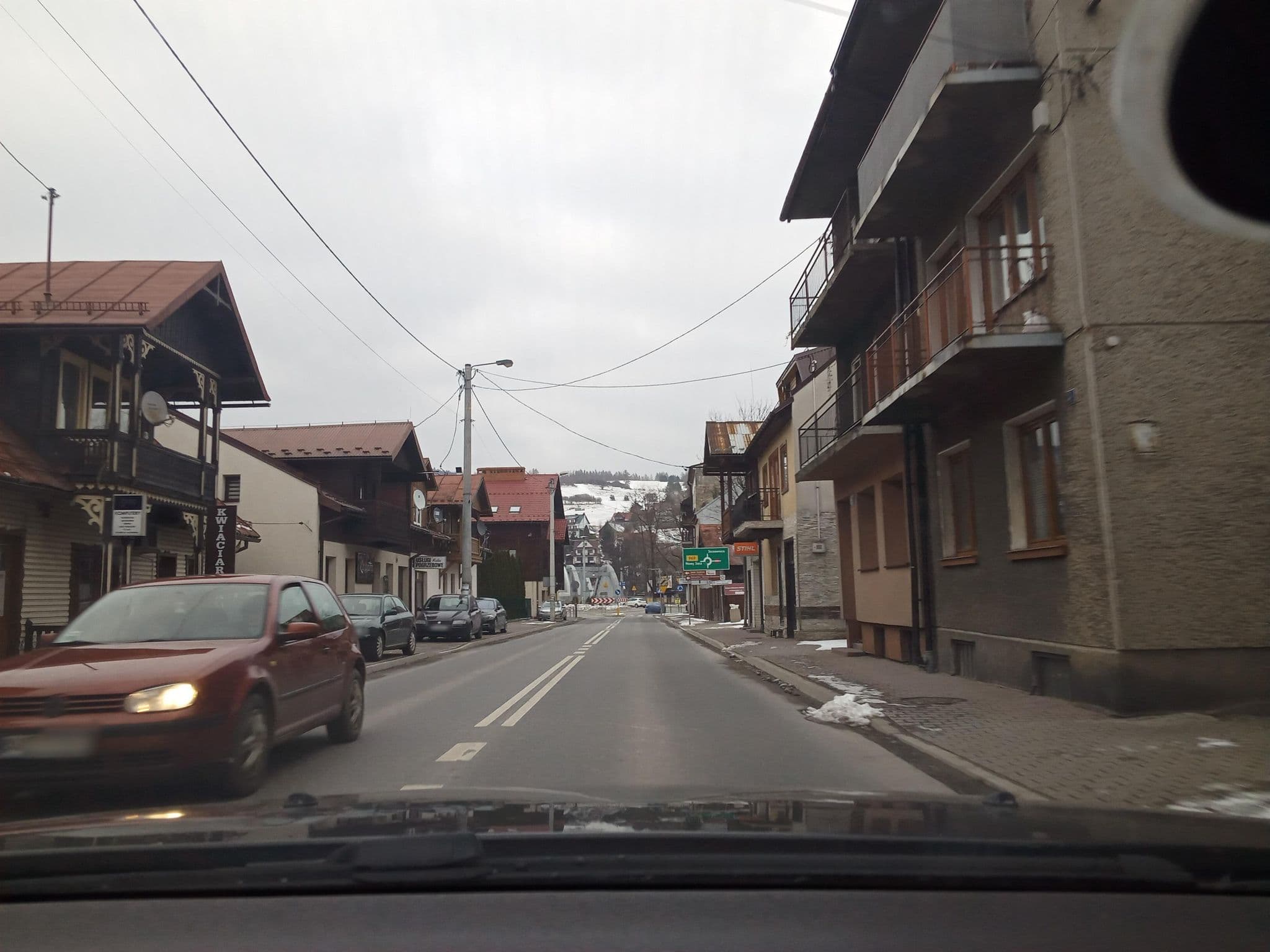 Street view near Apartament Lux, Krościenko nad Dunajcem — © blix95 (CC BY-SA · Mapillary)