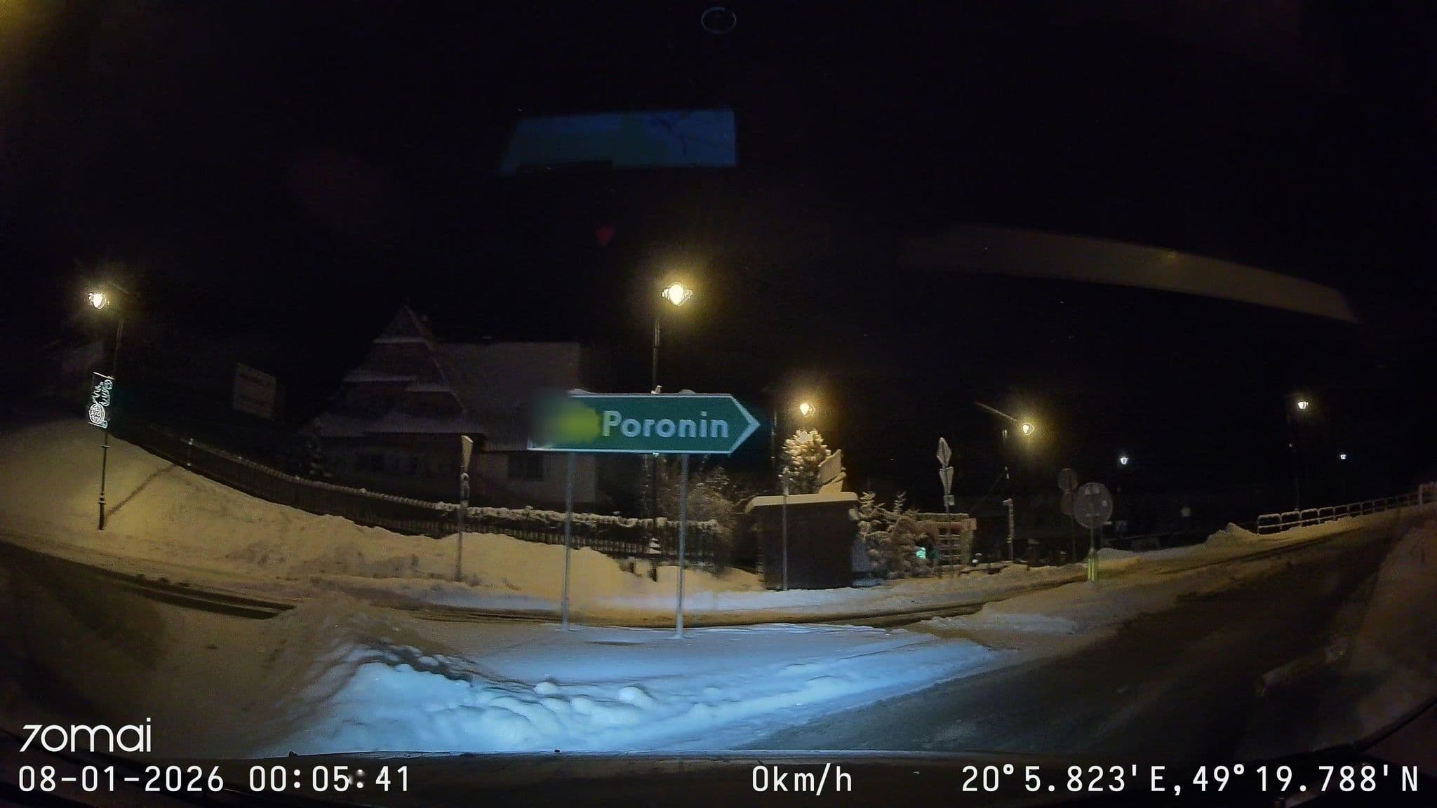 Street view near Hotel Pod Swierkiem, Bukowina Tatrzańska — © doriel (CC BY-SA · Mapillary)