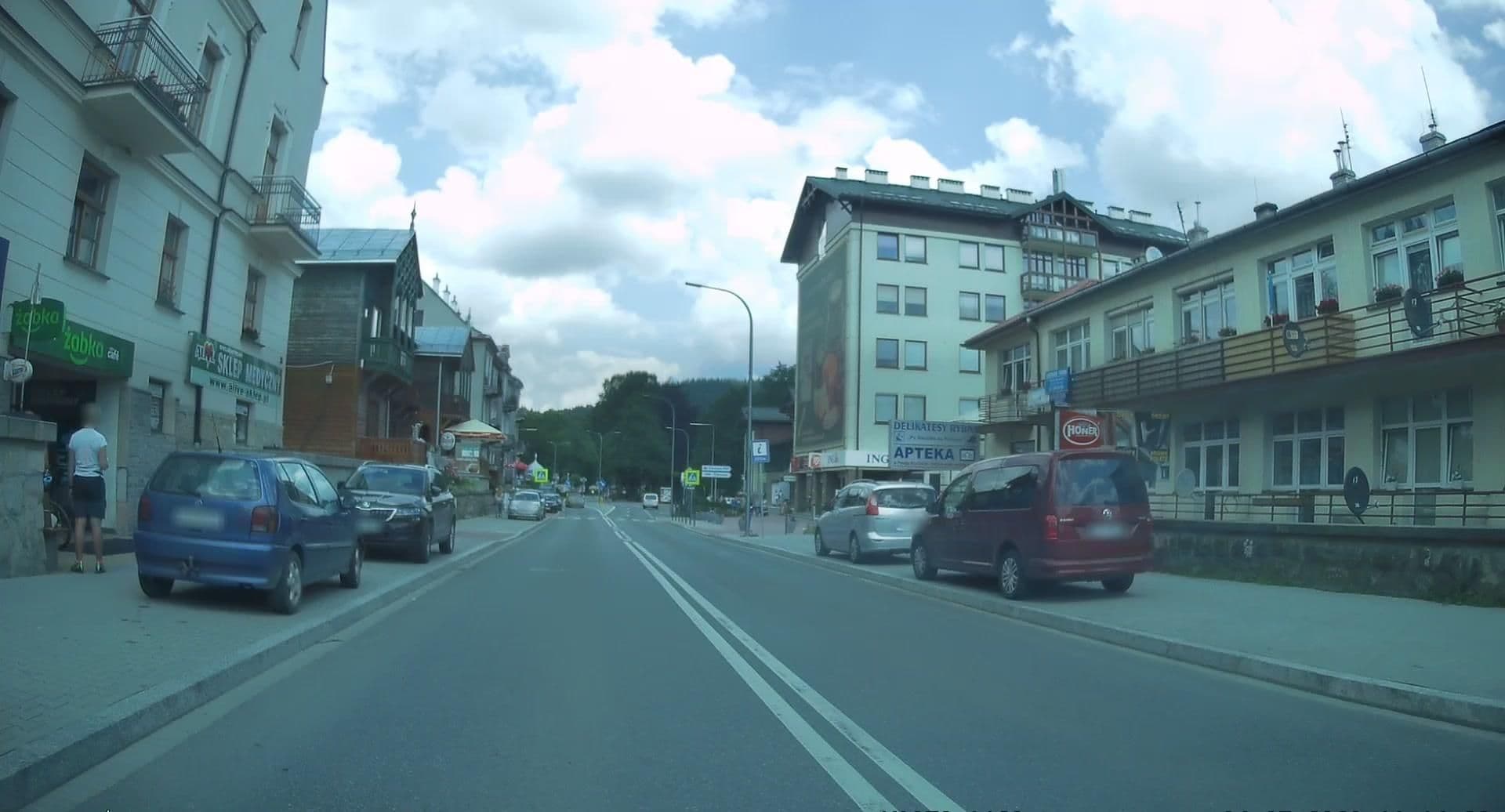 Street view near mini Hotel Antonieff, Krynica-Zdrój — © edc22 (CC BY-SA · Mapillary)