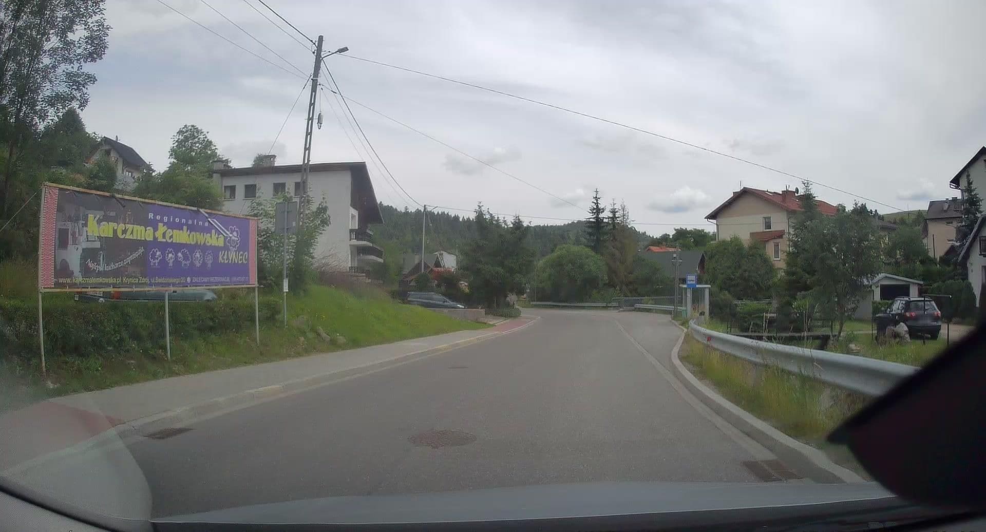 Street view near Wynajem Pokoi Piotr Zając, Krynica-Zdrój — © edc22 (CC BY-SA · Mapillary)