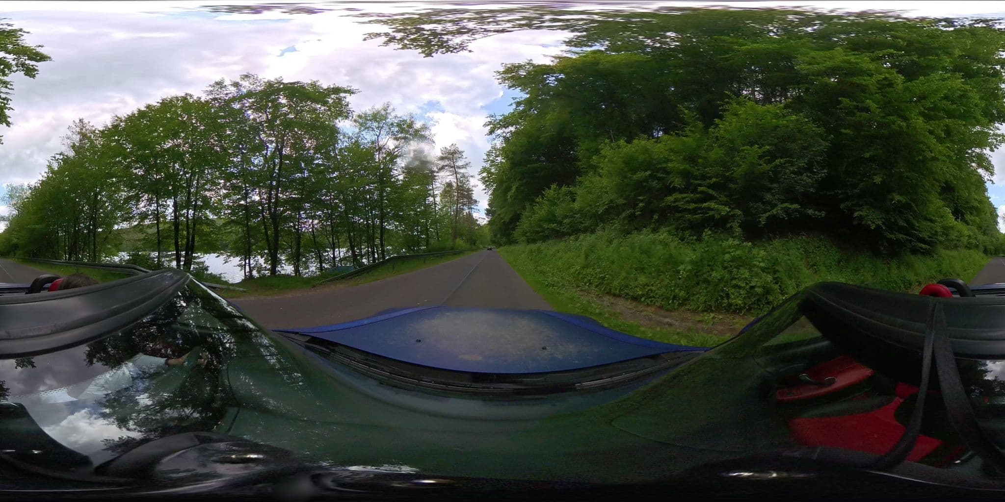 Street view near "Elektromex" Ośrodek Wczasowy Barbara Lewandowska, Uherce Mineralne — © m1k0 (CC BY-SA · Mapillary)