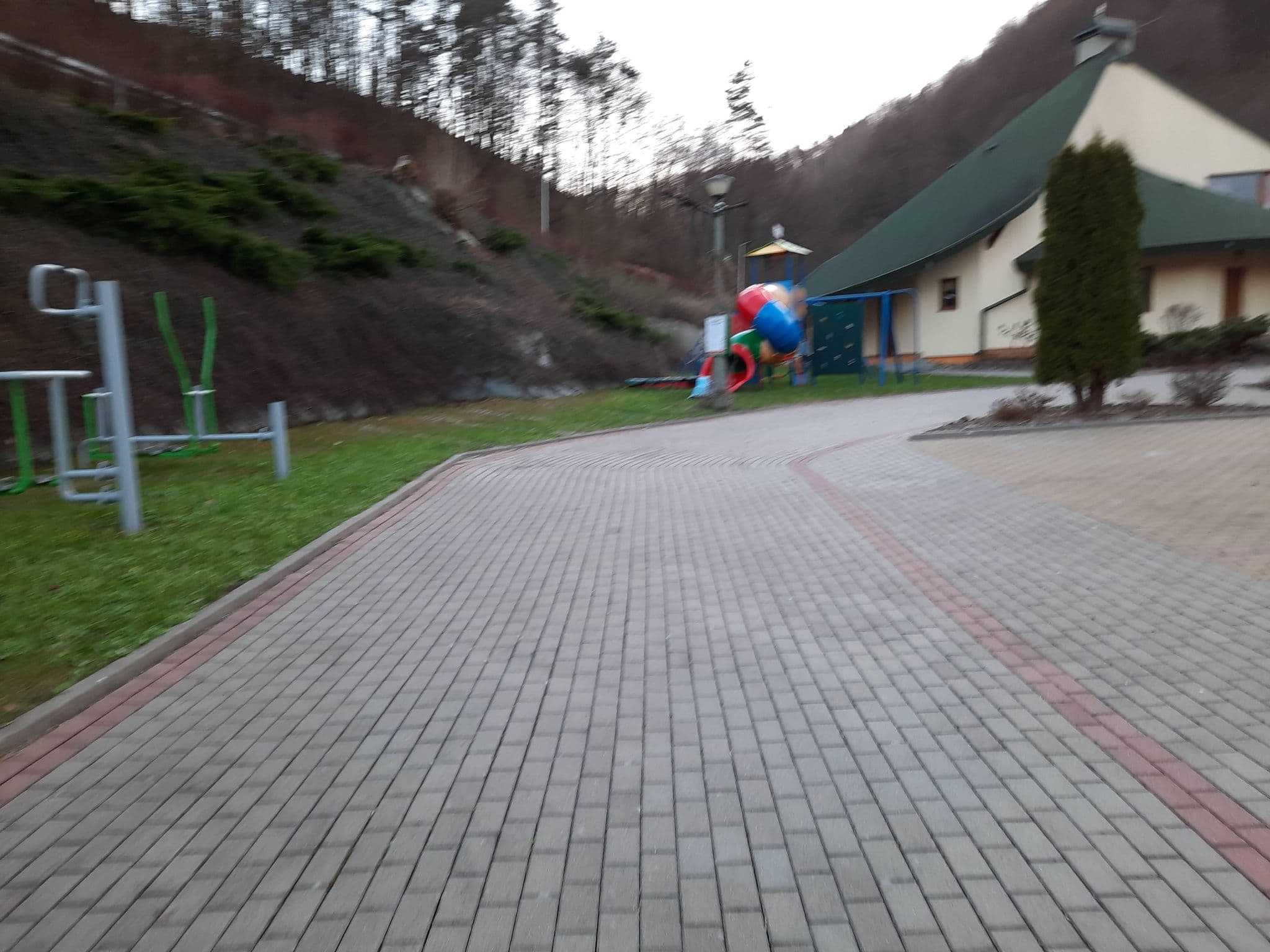 Street view near Solinianka Villas & Spa, Uherce Mineralne — © andpol_2288 (CC BY-SA · Mapillary)