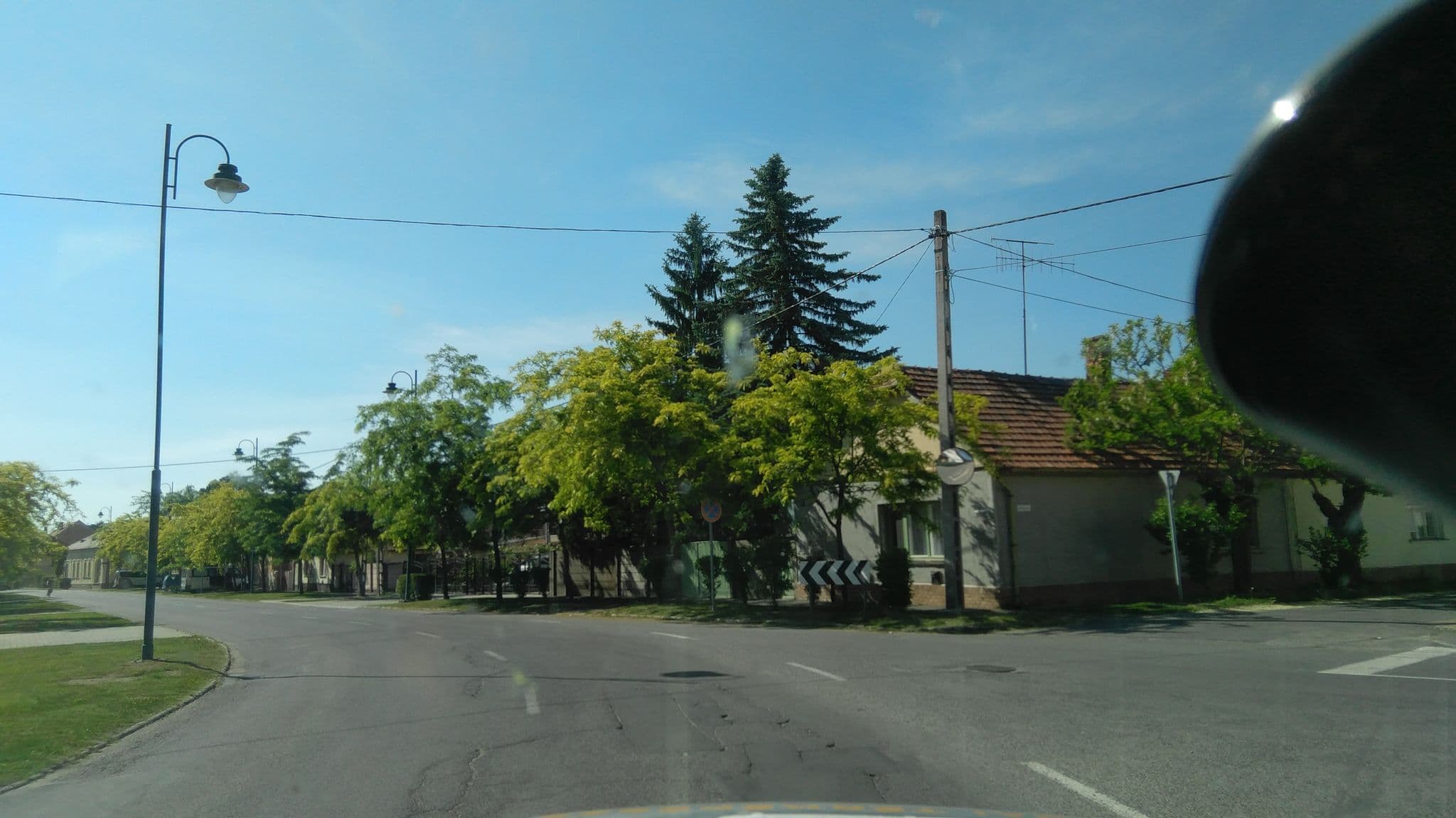 Street view near Gála apartman, Gyula — © pppetra (CC BY-SA · Mapillary)