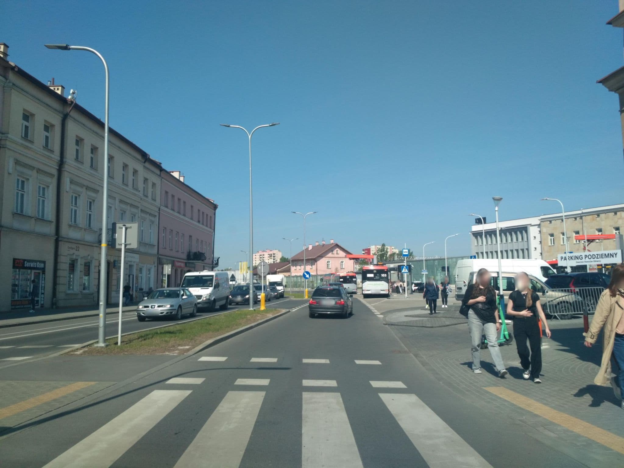 Street view near Hotel Grand Ferdynand, Rzeszów — © czecko (CC BY-SA · Mapillary)