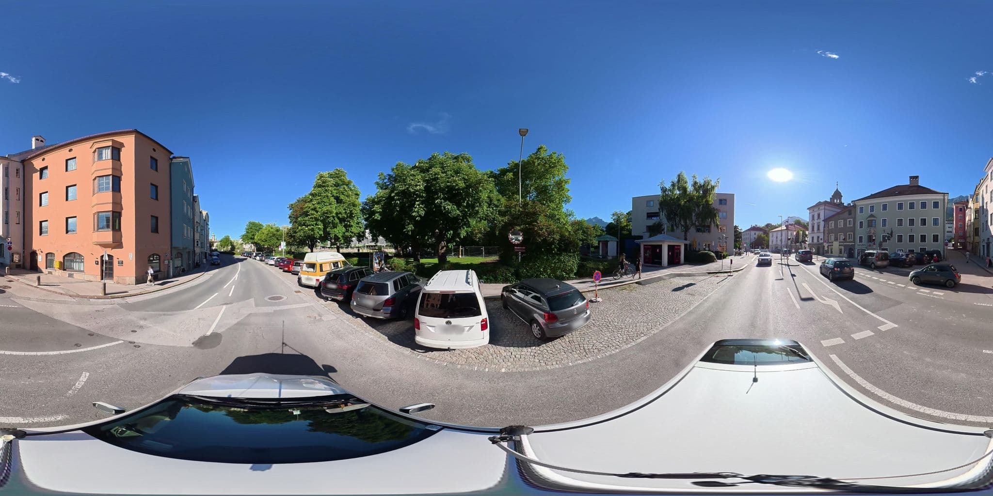 Street view near Faktorei, Innsbruck — © osmplus_org (CC BY-SA · Mapillary)