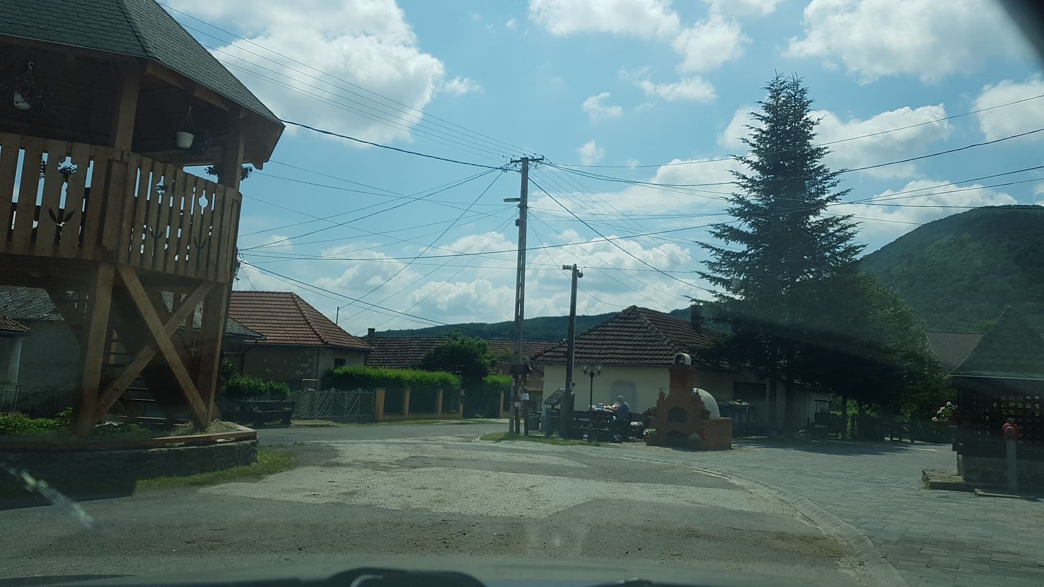 Street view near Hegyköz Vendégház, Gönc — © kojszagergo (CC BY-SA · Mapillary)