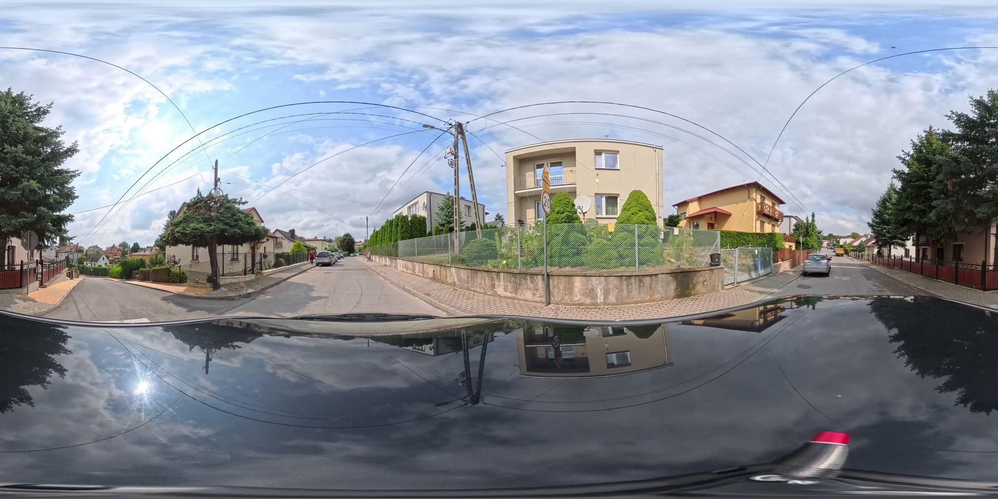 Street view near Noclegi na Kazimierza, Sandomierz — © David177 (CC BY-SA · Mapillary)