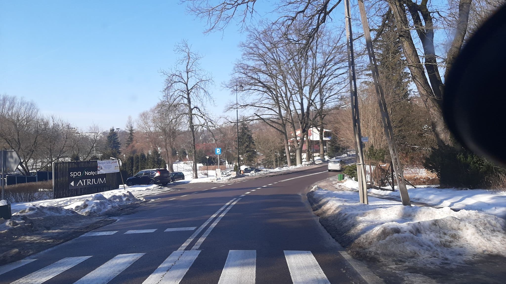 Street view near Hotel Termy Pałacowe- SPA Nałęczów, Nałęczów — © GiulianoMarcocelli (CC BY-SA · Mapillary)