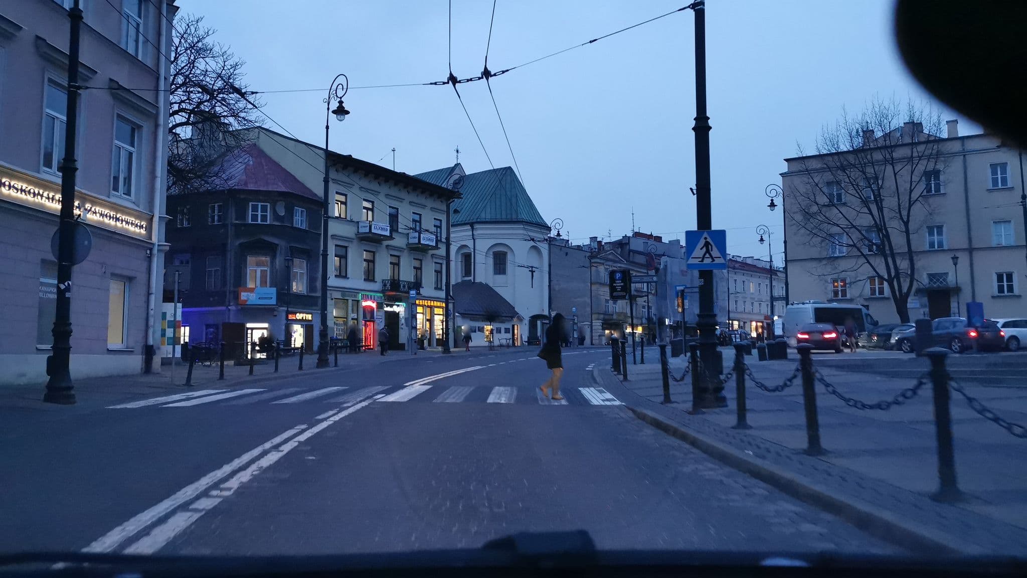 Street view near Lulu Hostel s.c. Karolina Nowacka Łukasz Sobieraj, Lublin — © mhenclik (CC BY-SA · Mapillary)