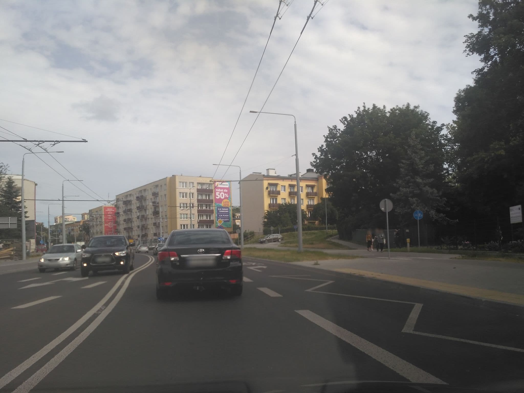 Street view near Bursa Szkół Artystycznych, Lublin — © rafalr_osm (CC BY-SA · Mapillary)