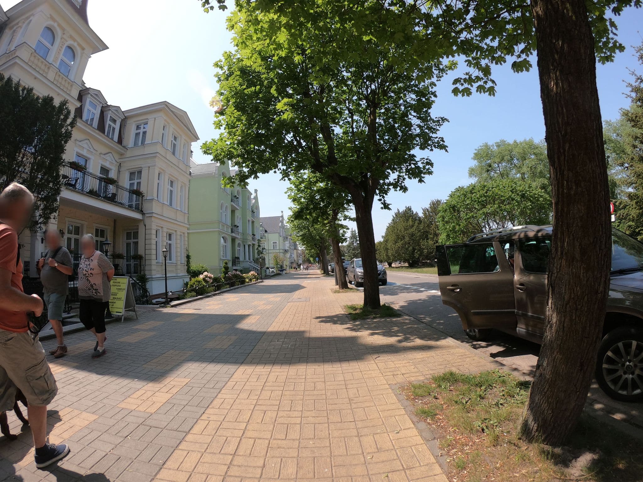 Street view near Hotel Koral, Świnoujście — © masterofnoroad (CC BY-SA · Mapillary)