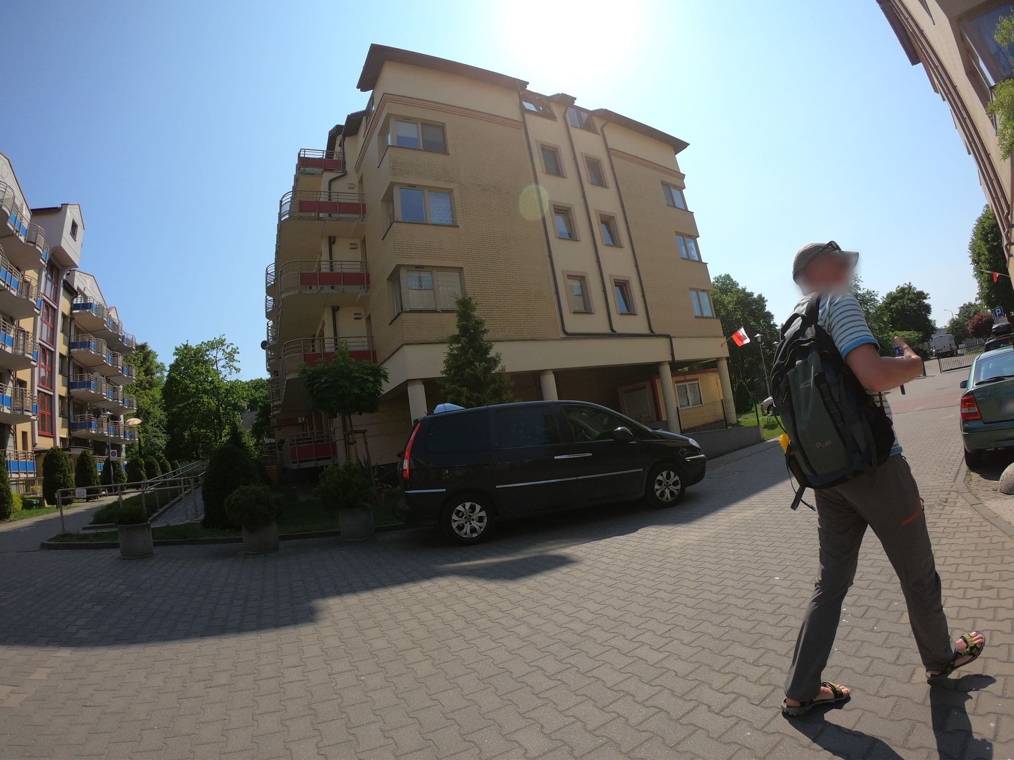 Street view near Apartamenty Świnoujście Toscania Zdrojowa, Świnoujście — © masterofnoroad (CC BY-SA · Mapillary)