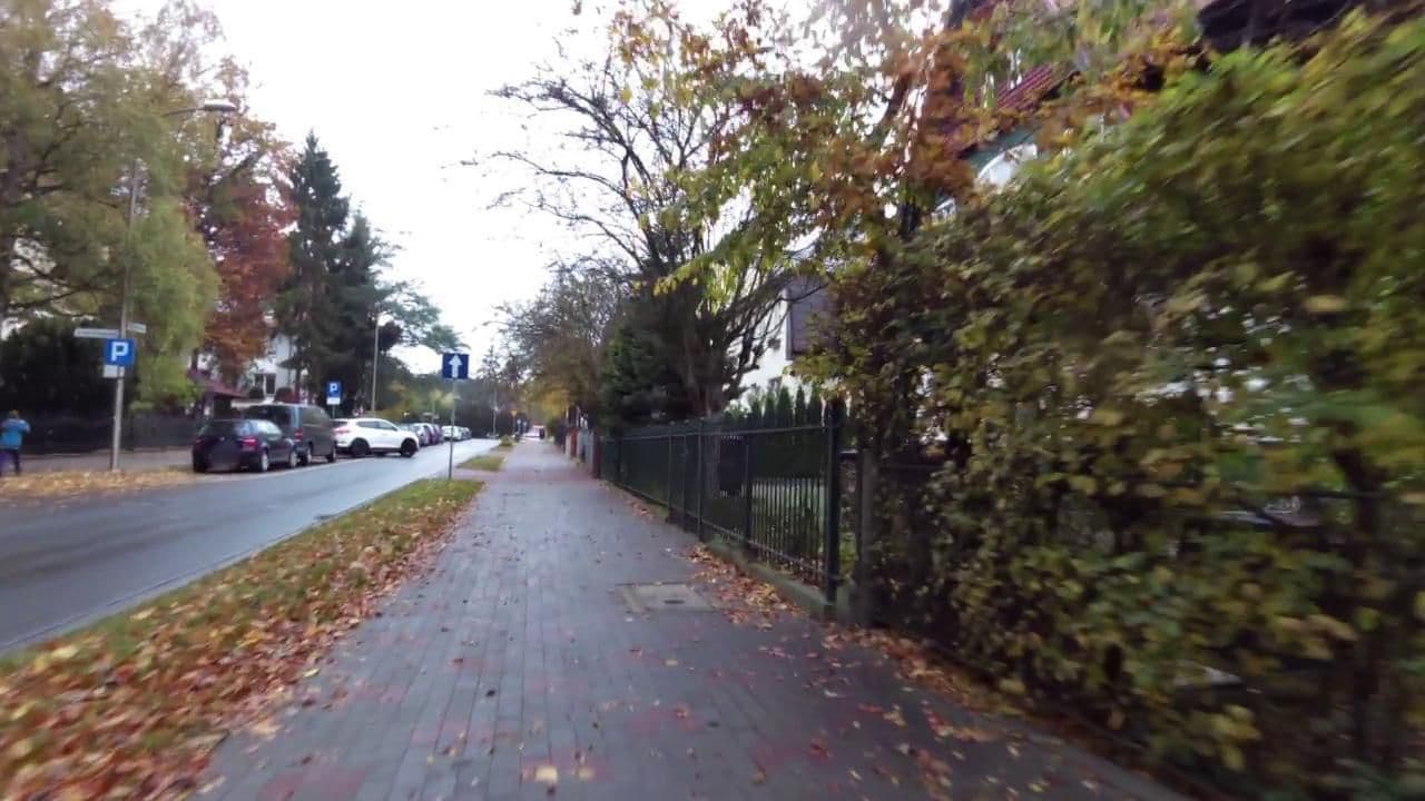 Street view near Villa Melodia, Świnoujście — © masterofnoroad (CC BY-SA · Mapillary)
