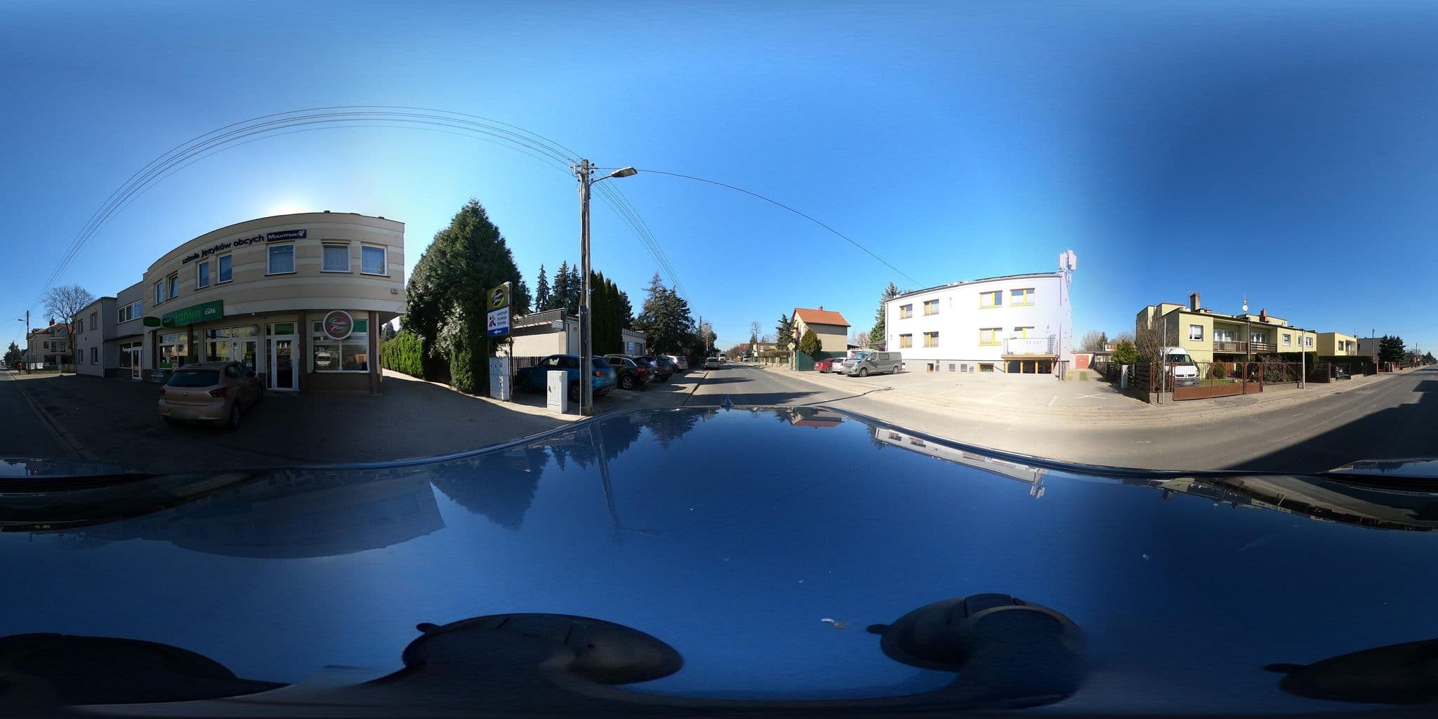 Street view near Evar Ewa Ruszkowska-Nowak, Luboń — © Wojciech_TPE (CC BY-SA · Mapillary)
