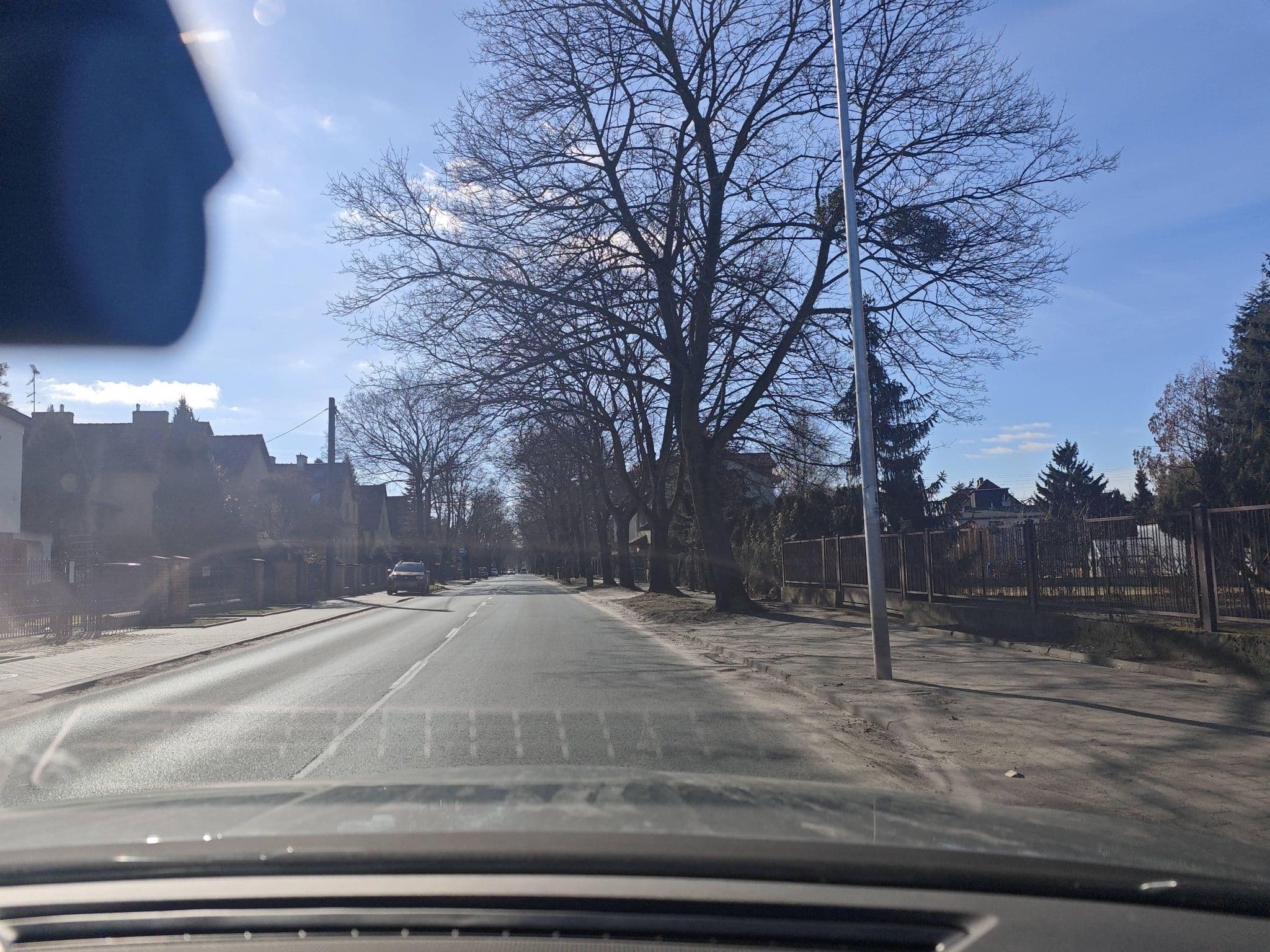 Street view near Lavender Hotel, Luboń — © jacekb (CC BY-SA · Mapillary)