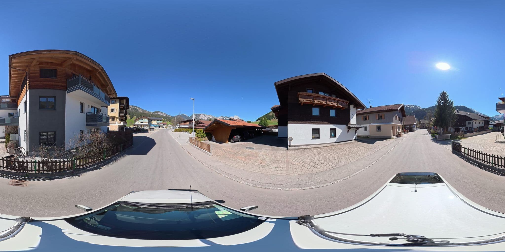 Street view near Gästehaus Wöber, Tannheim