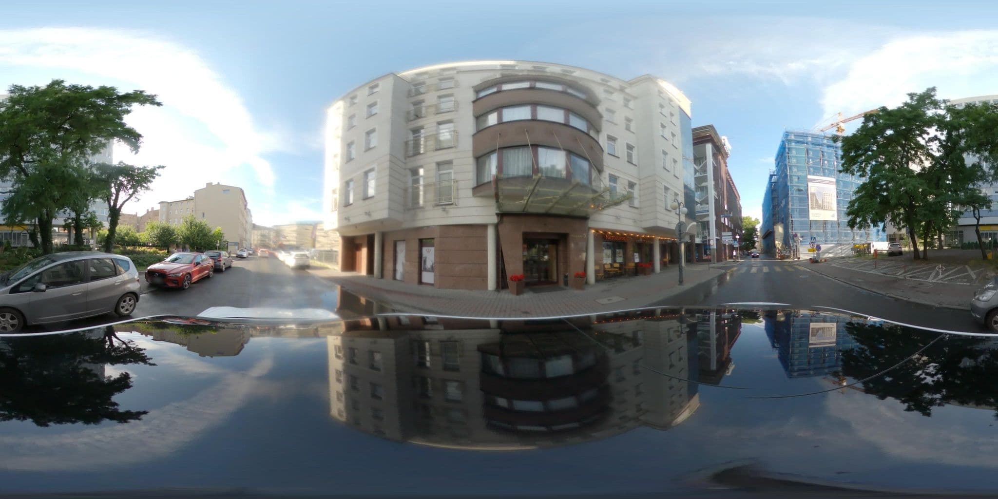 Street view near Sleepway Apartments - Modern Dream, Poznań — © Fixtor (CC BY-SA · Mapillary)
