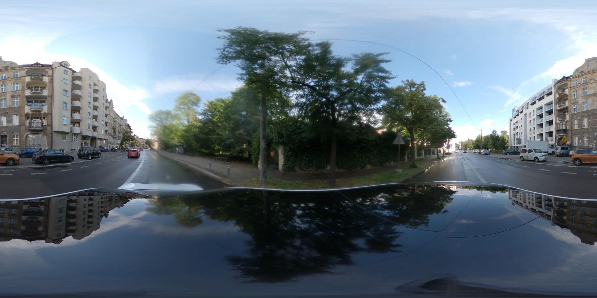 Street view near Wspólnota Mieszkaniowa "Dębowy Skwer Iii" w Poznaniu, Poznań — © Fixtor (CC BY-SA · Mapillary)