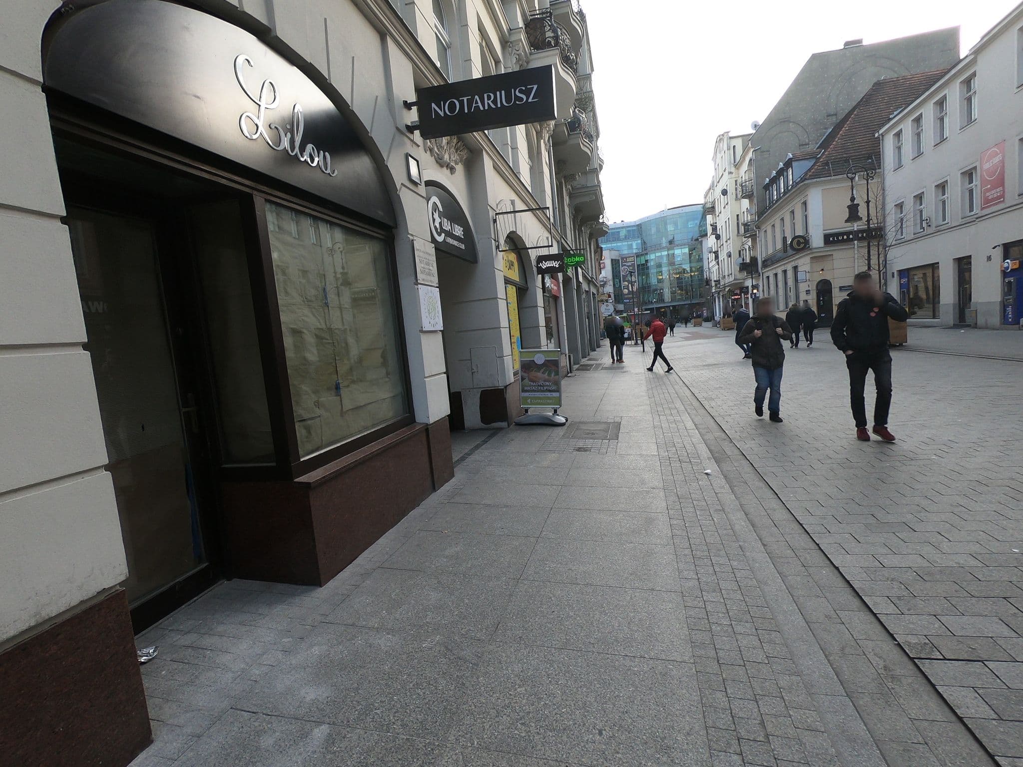Street view near Anna Słabońska Poznań Hostels S.C. S.C. Willamarianna Maria Słabońska Maria Łukaszewska Anna Słabońska, Poznań — © chuck (CC BY-SA · Mapillary)