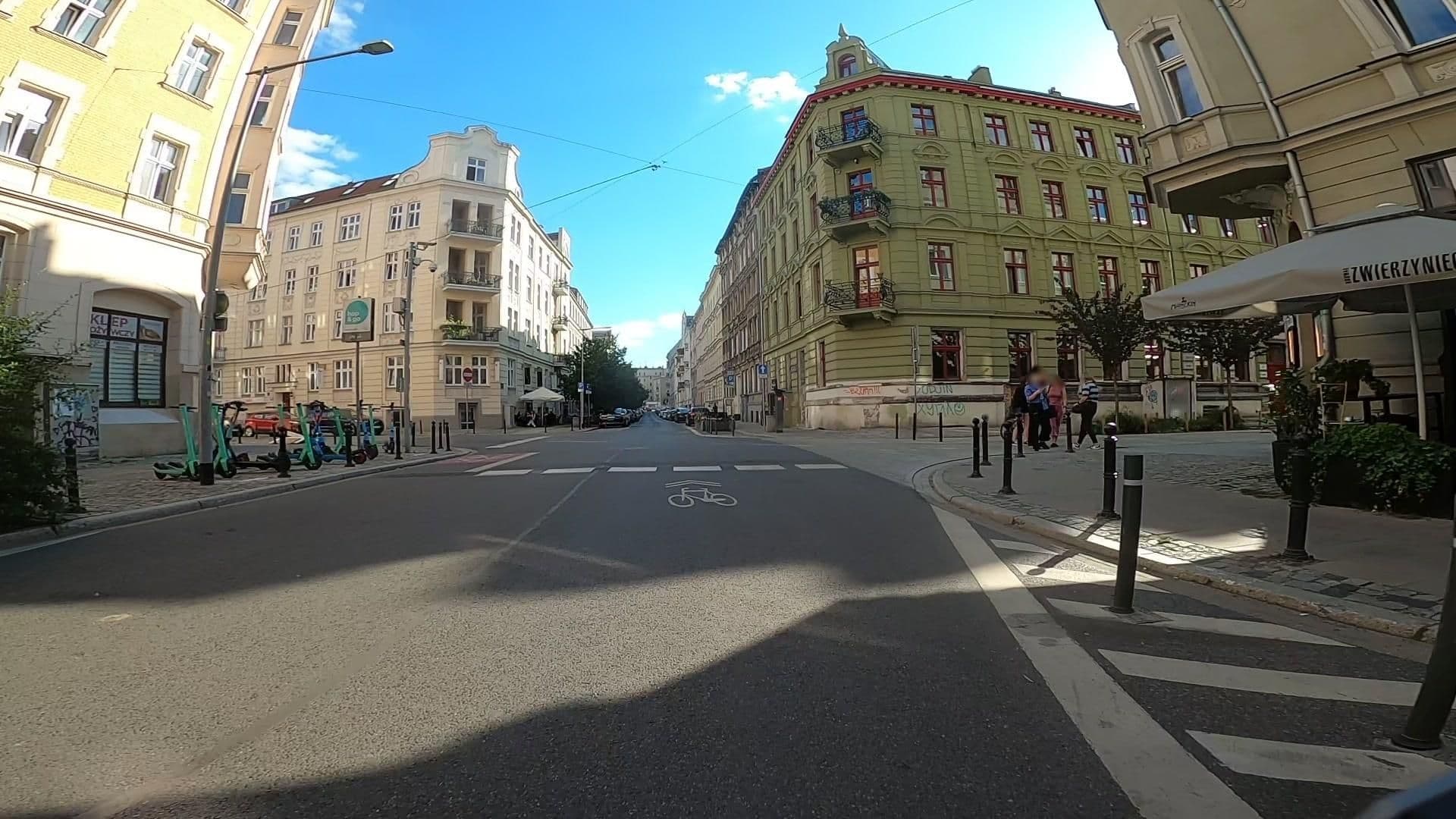 Street view near Wspólnota Mieszkaniowa Ul.Mielżyńskiego 21, Poznań — © mateopoznan (CC BY-SA · Mapillary)