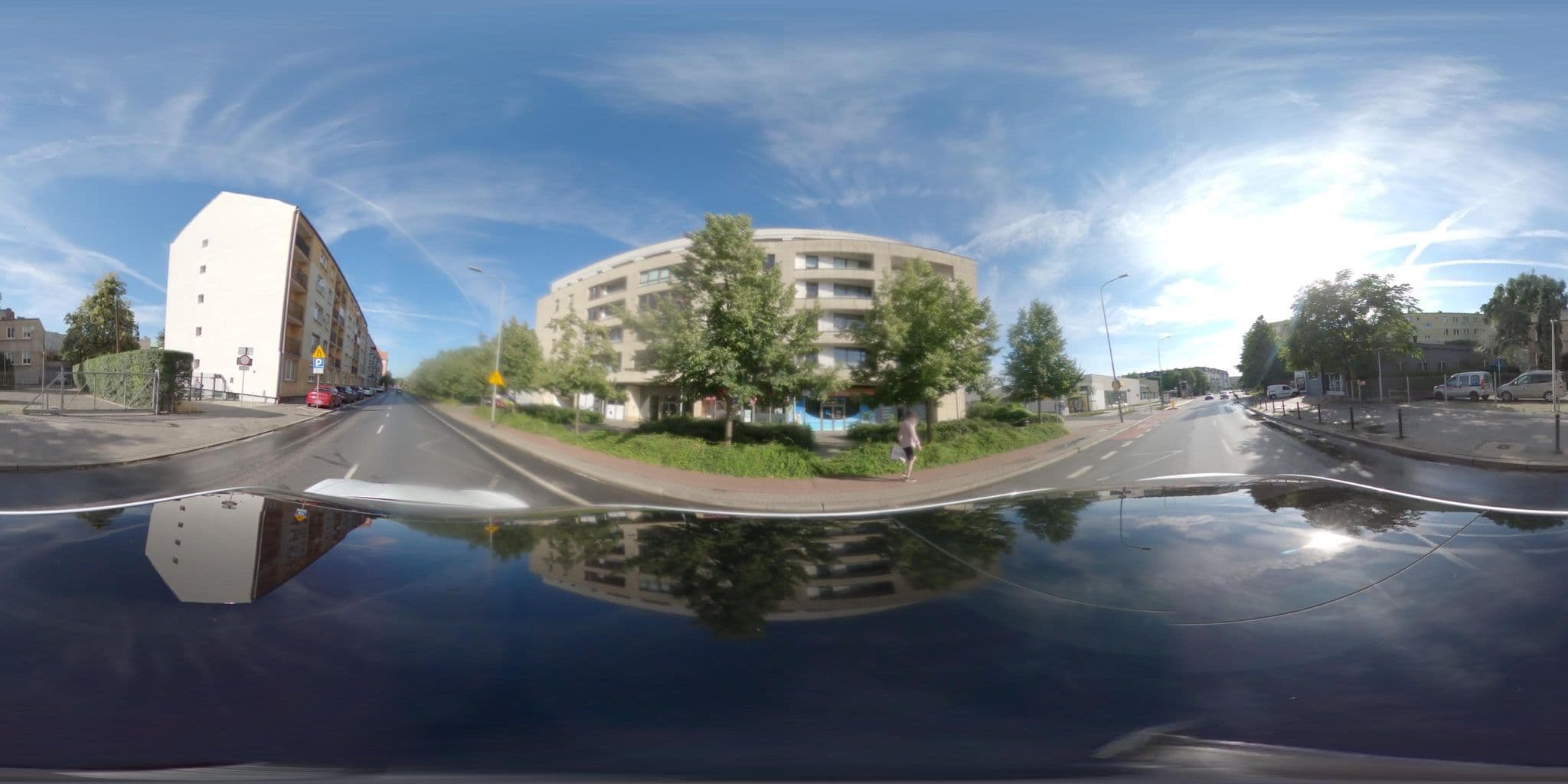 Street view near Green Premium Apartment, Poznań — © Fixtor (CC BY-SA · Mapillary)