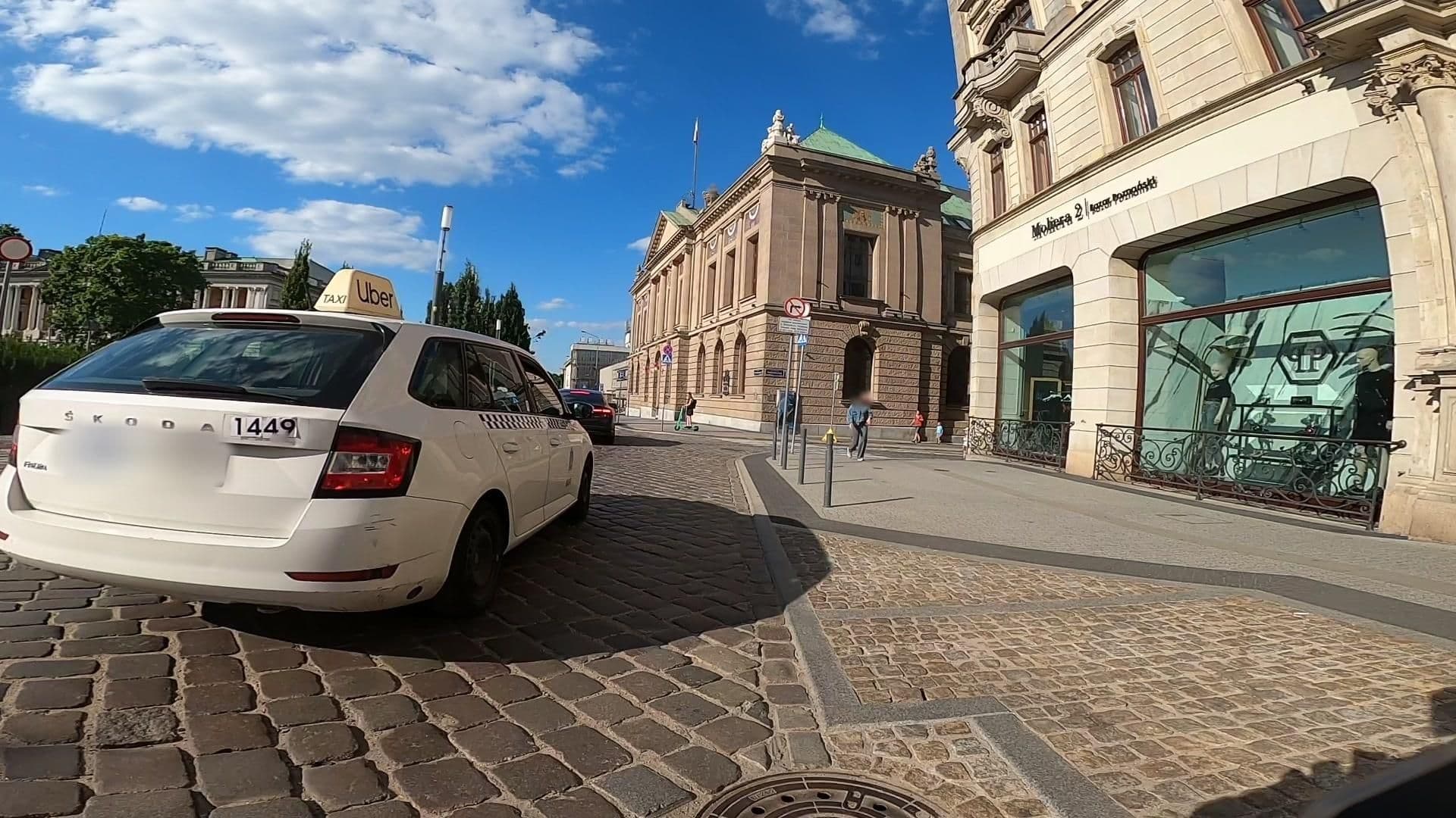 Street view near Hotel Bazar, Poznań — © mateopoznan (CC BY-SA · Mapillary)