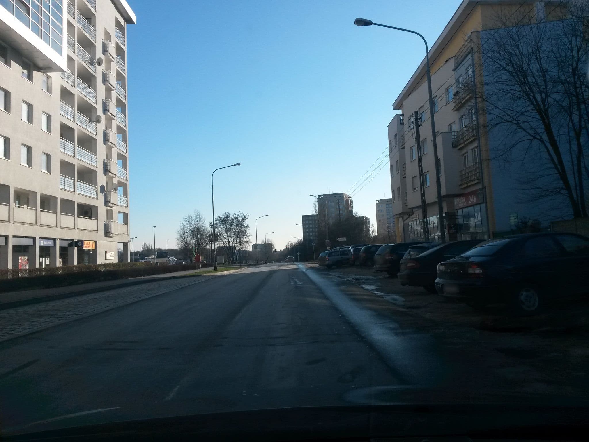 Street view near Omega Apartments Poznań, Poznań — © bacza (CC BY-SA · Mapillary)