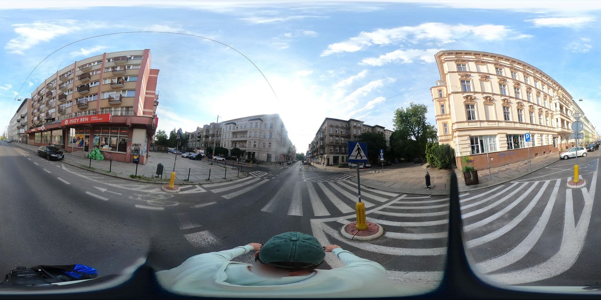 Street view near Kamienica Hotel, Szczecin — © Ameba (CC BY-SA · Mapillary)