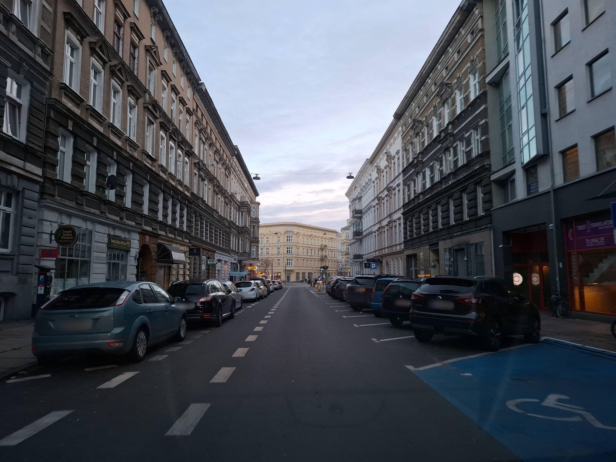 Street view near Margi Brandy Apartament, Szczecin — © masterofnoroad (CC BY-SA · Mapillary)