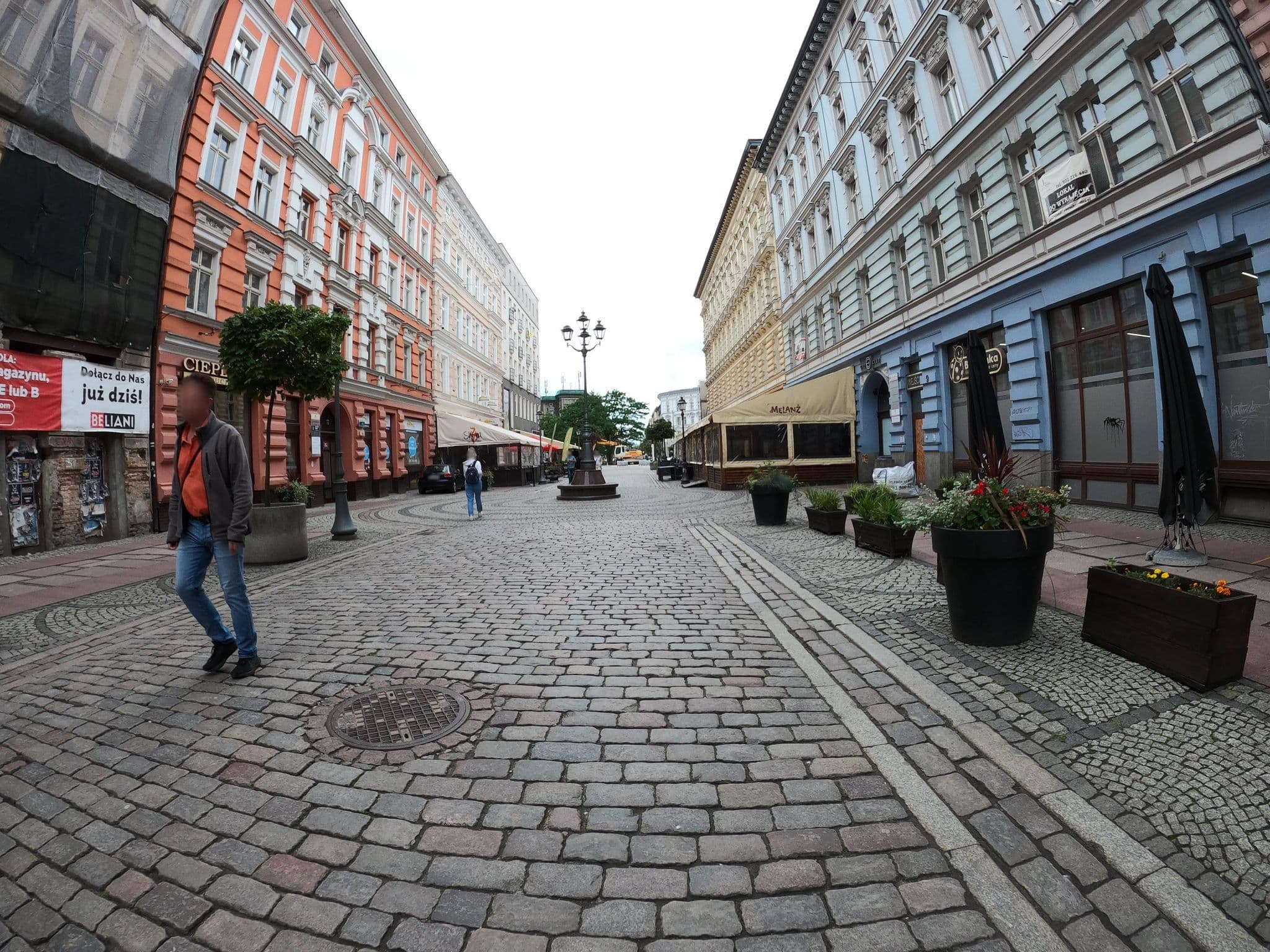Street view near SG Center Apartments, Szczecin — © masterofnoroad (CC BY-SA · Mapillary)