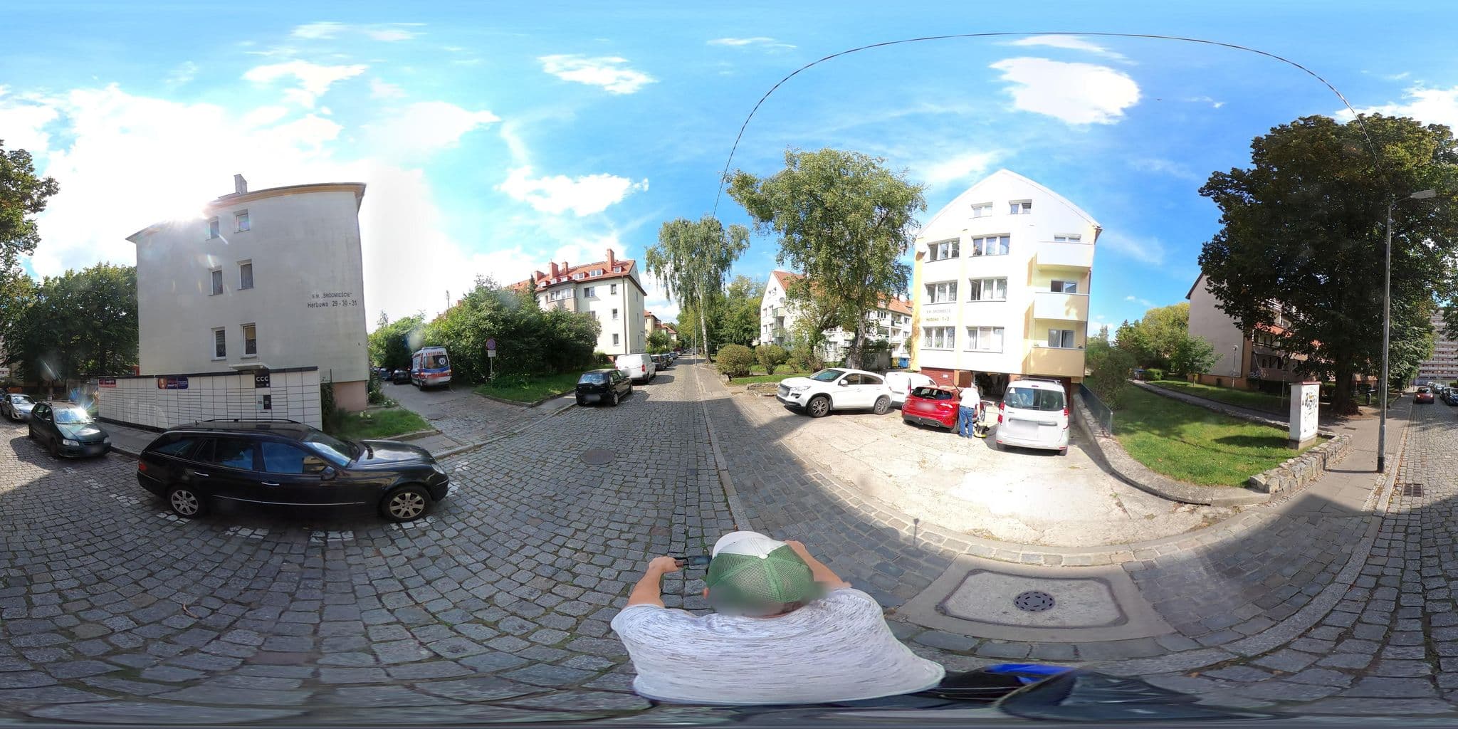 Street view near Patio S.C. Izabela Gwiazdowska Bożena Wójtowicz Waszak, Szczecin — © Ameba (CC BY-SA · Mapillary)