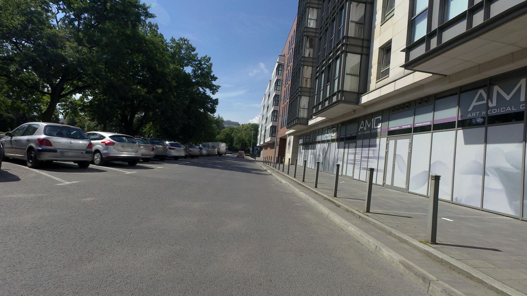 Street view near City House Apartamenty - Sensi, Szczecin — © moenk (CC BY-SA · Mapillary)