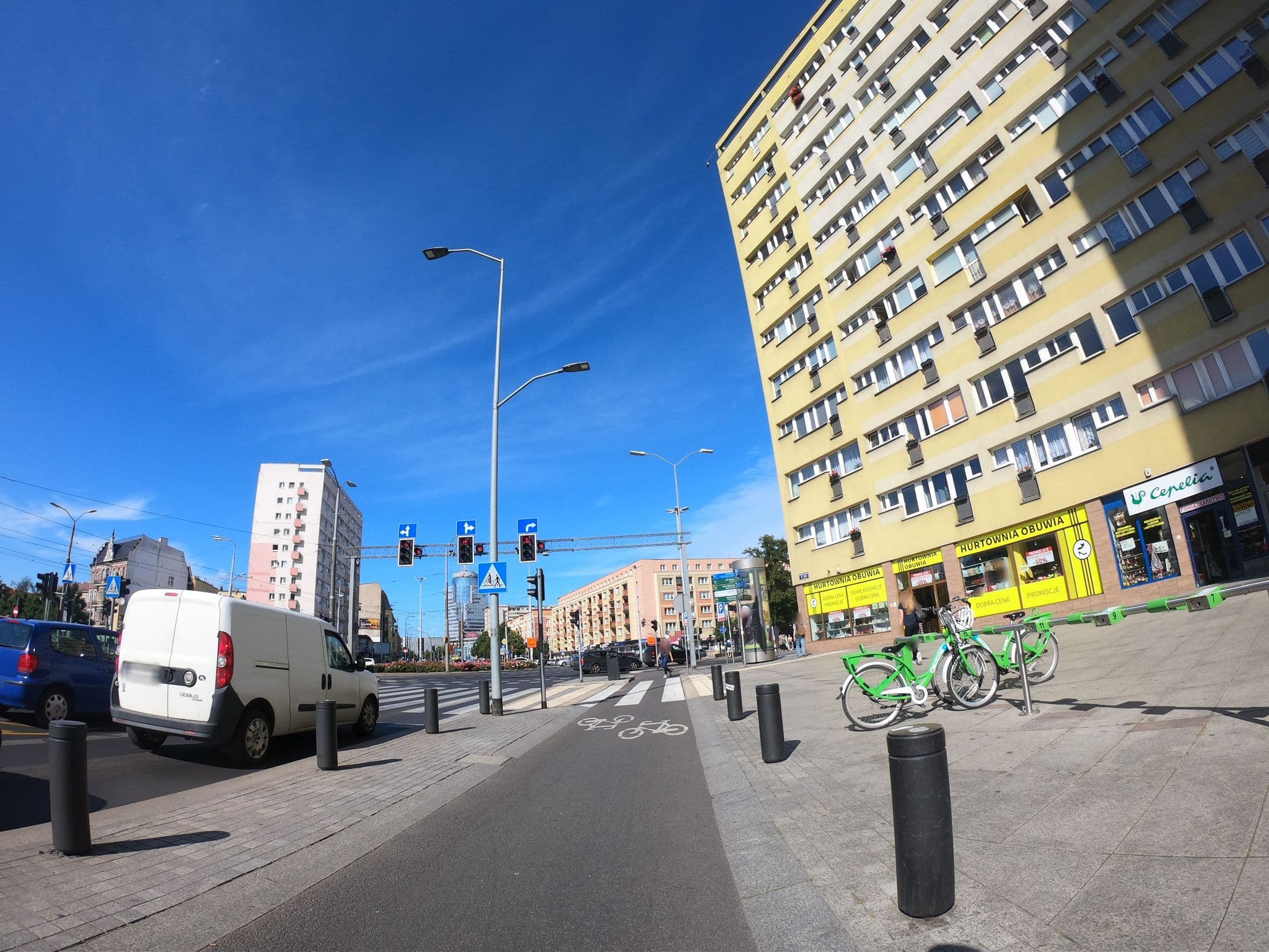Street view near Apartament Happy, Szczecin — © masterofnoroad (CC BY-SA · Mapillary)