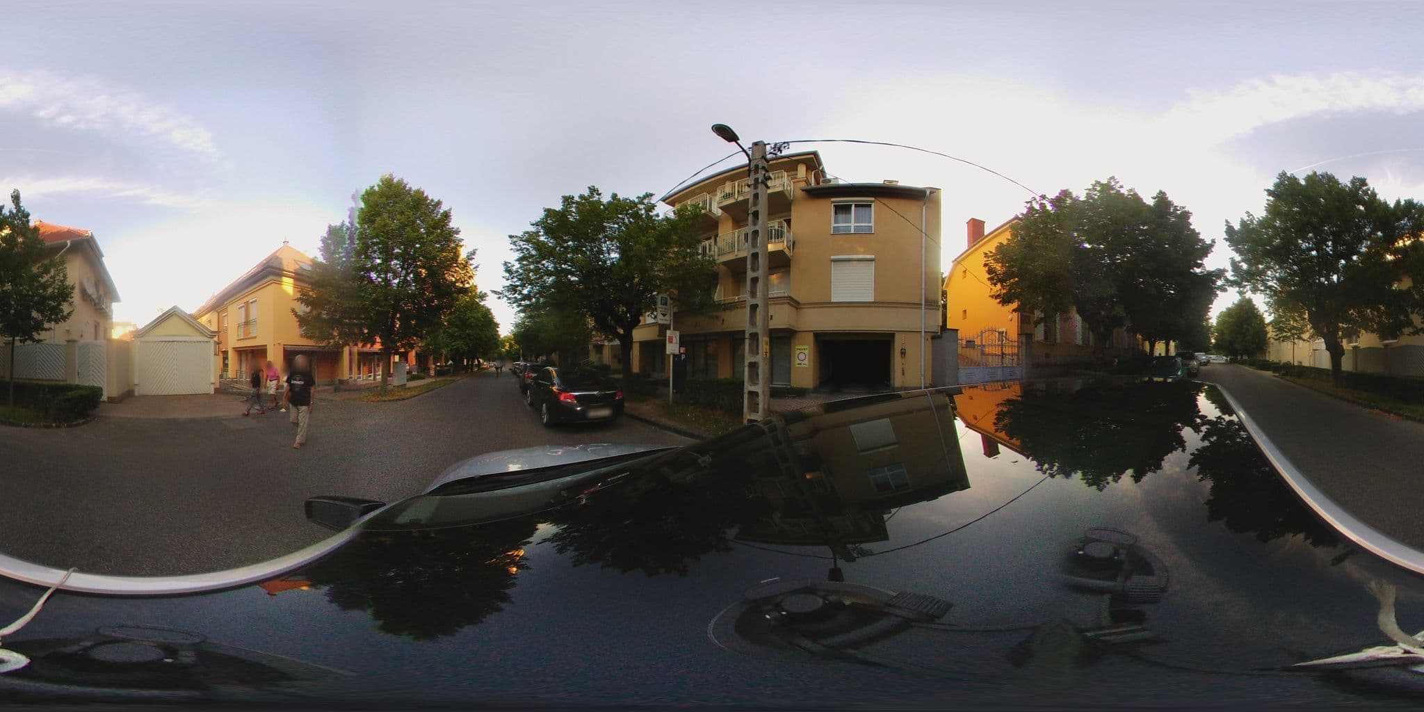 Street view near Villa Amphora, Hévíz — © kami911 (CC BY-SA · Mapillary)