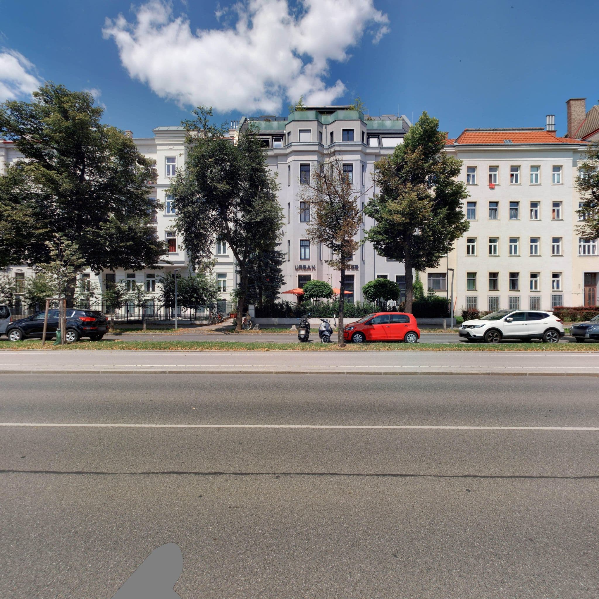 Street view near Urban Lodge - Apartments Vienna, Landstraße — © eliasgander (CC BY-SA · Mapillary)