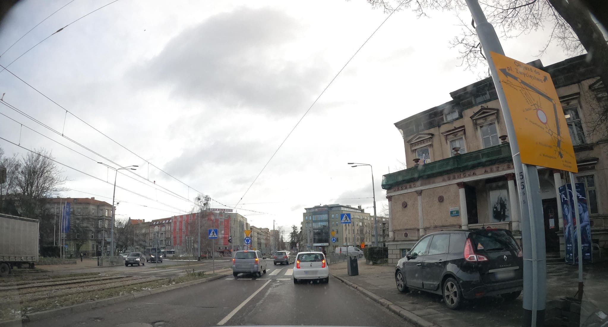 Street view near PGH. Polska grupa hotelowa, Szczecin — © masterofnoroad (CC BY-SA · Mapillary)