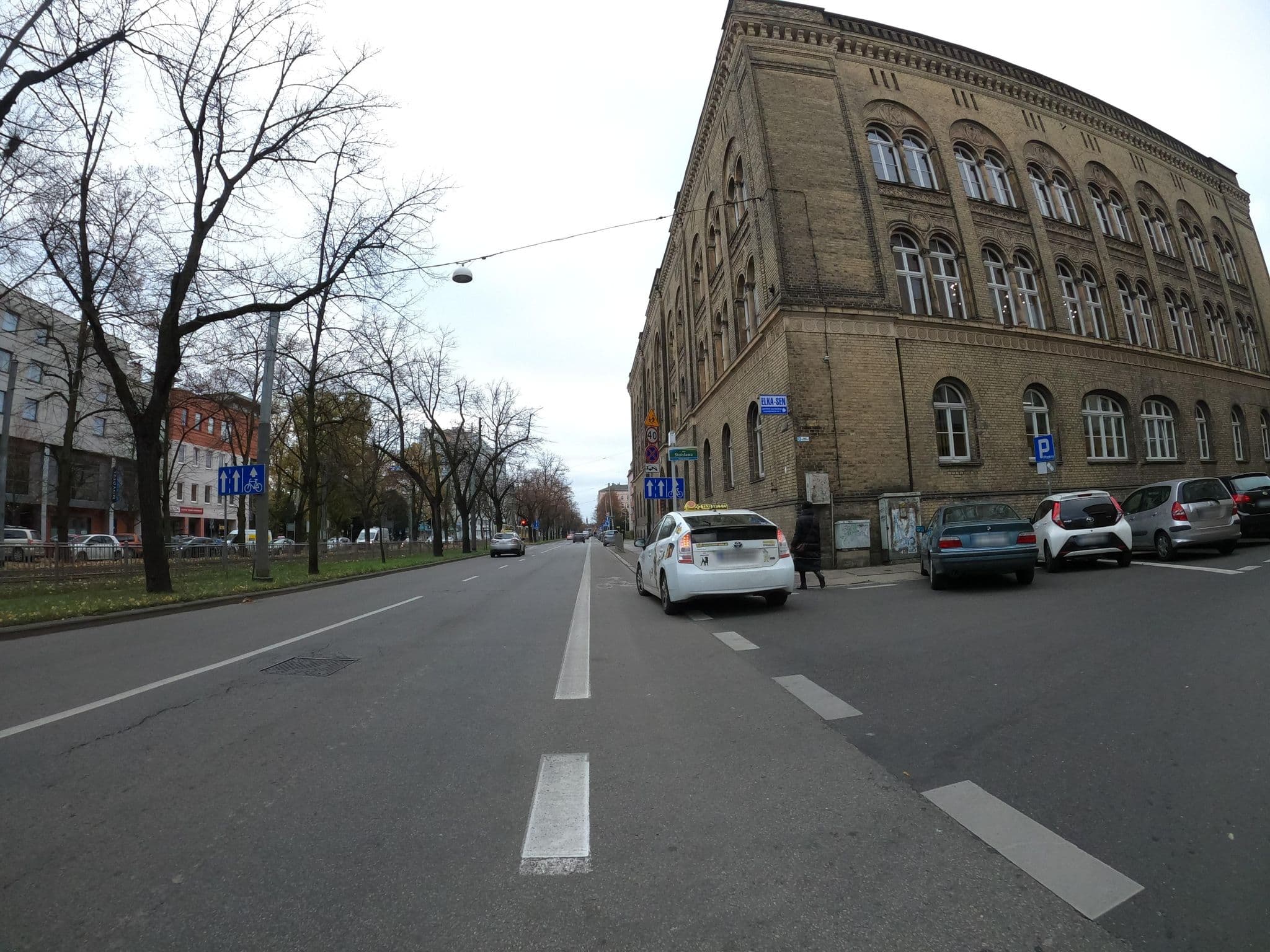 Street view near Hotelik Elka-Sen, Szczecin — © masterofnoroad (CC BY-SA · Mapillary)