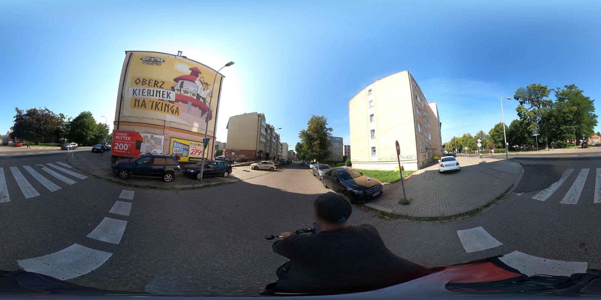 Street view near Wynajem Pokoi Grażyna Ściebura, Kołobrzeg — © masterofnoroad (CC BY-SA · Mapillary)
