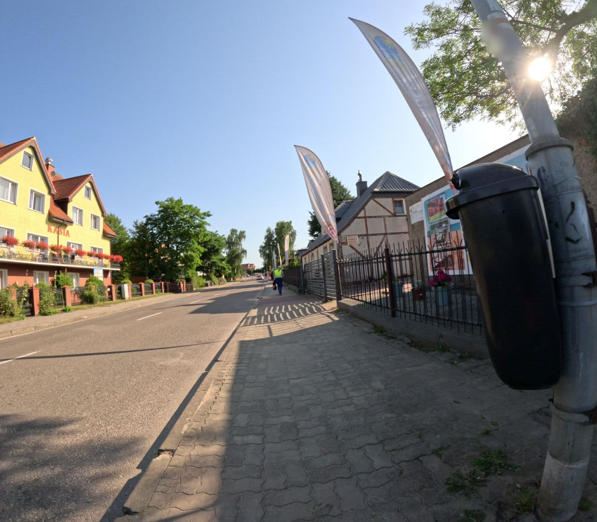 Street view near Wynajem Pokoi Świerkowski Gabriel, Ustronie Morskie — © krzyk (CC BY-SA · Mapillary)