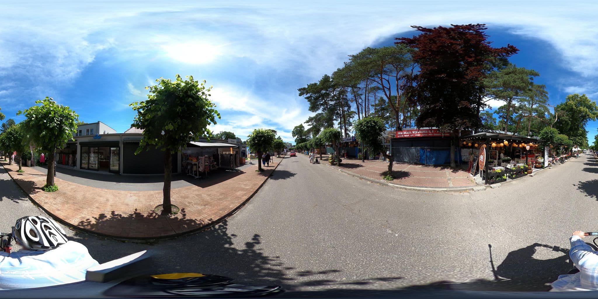 Street view near "Kwatery Olivia" Janusz Czołgoszewski, Pobierowo — © Ameba (CC BY-SA · Mapillary)