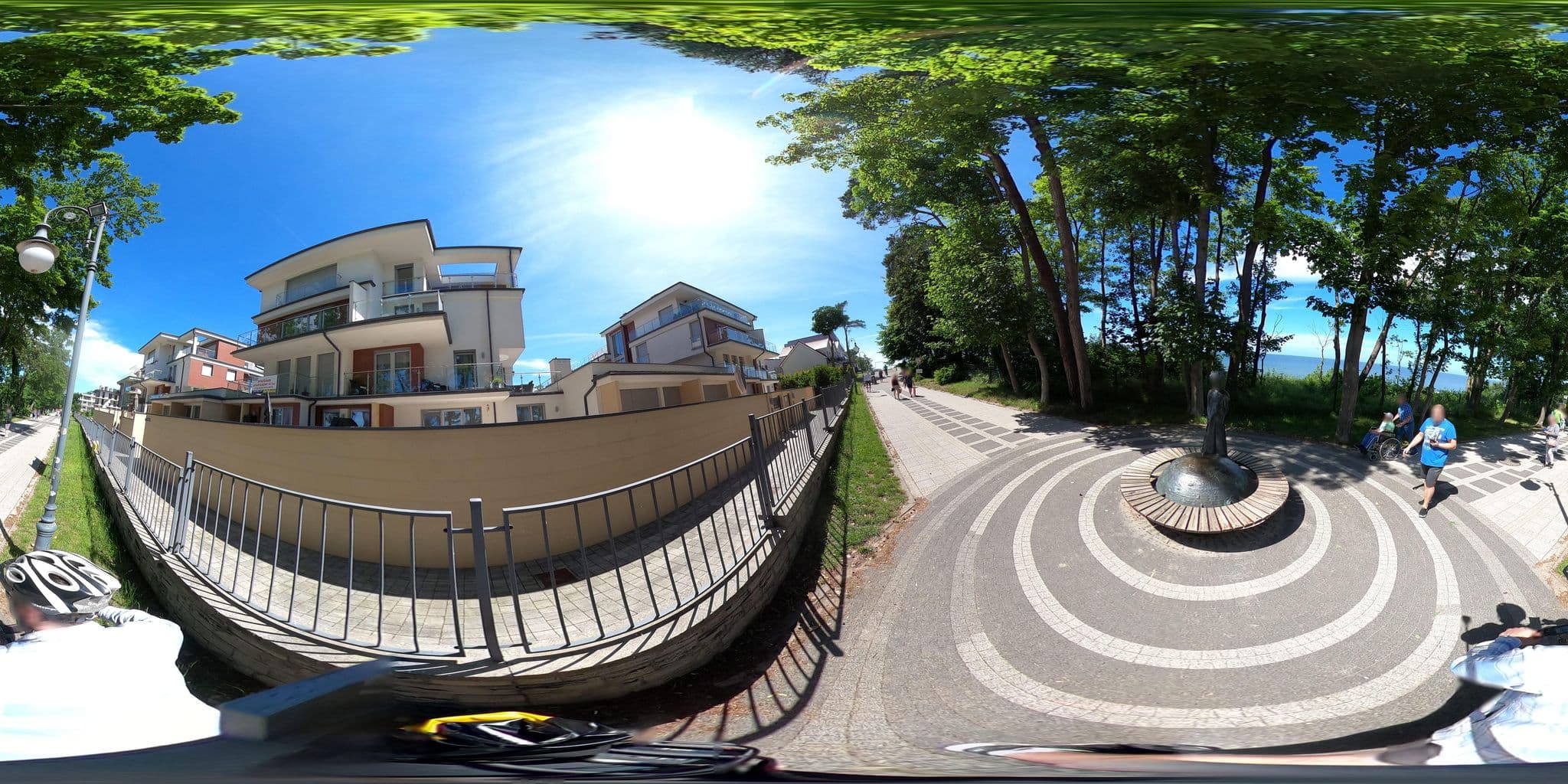 Street view near Sea Cliff Apartment Rewal, Pobierowo — © Ameba (CC BY-SA · Mapillary)