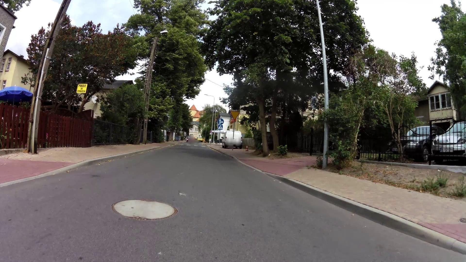 Street view near Eleonora Derlatka Wynajem Kwater, Międzyzdroje — © masterofnoroad (CC BY-SA · Mapillary)