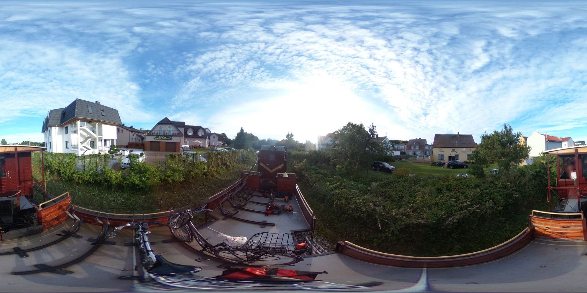 Street view near Willa Azyl, Pobierowo — © masterofnoroad (CC BY-SA · Mapillary)