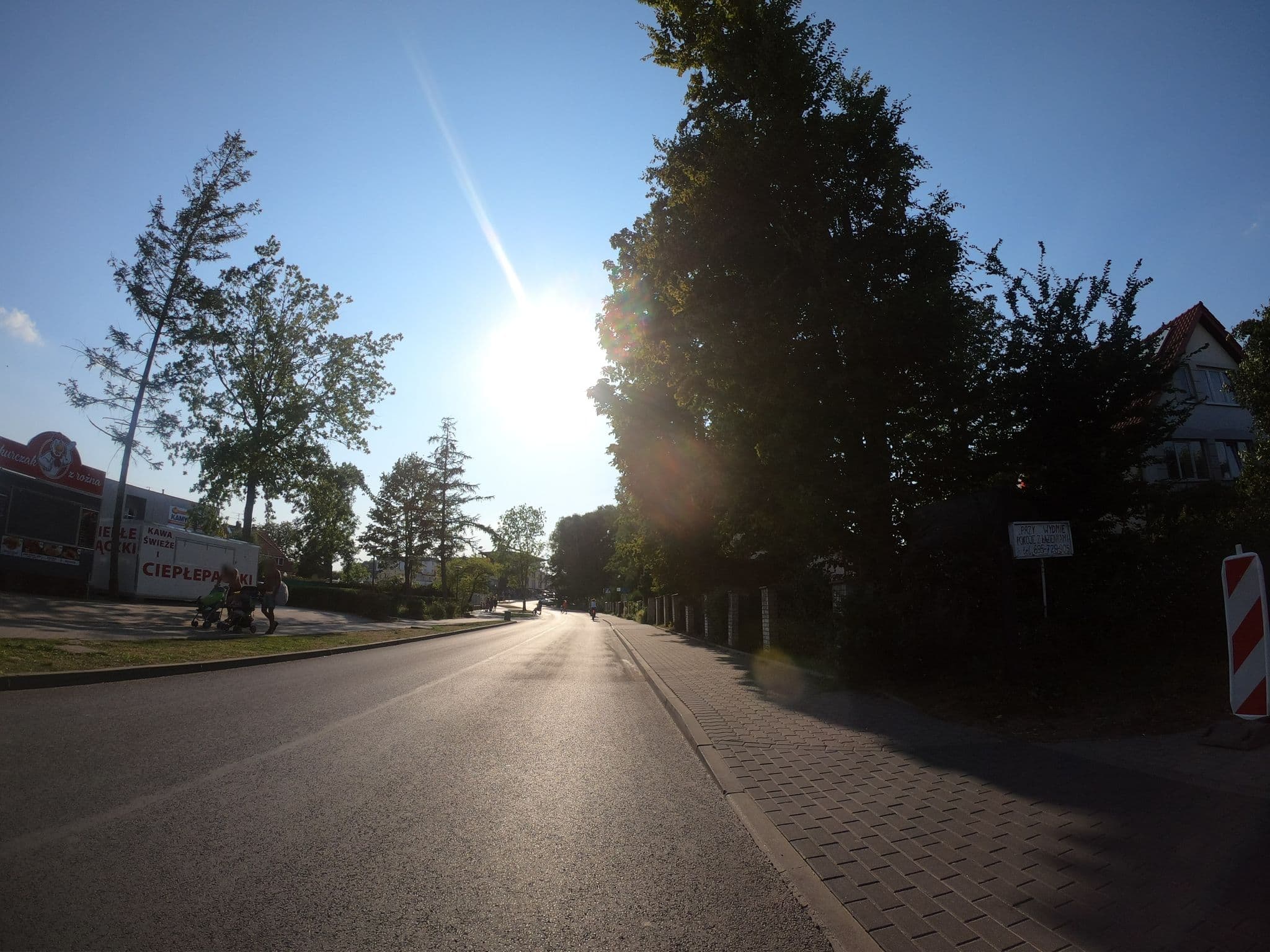 Street view near Willa Al Mare, Mielno — © masterofnoroad (CC BY-SA · Mapillary)