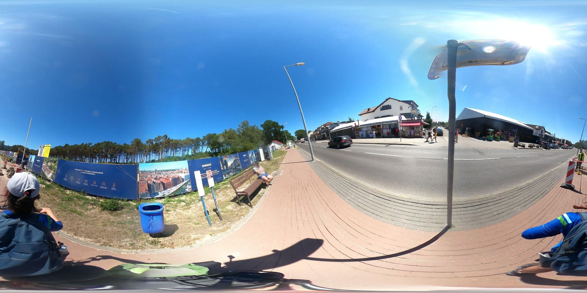 Street view near Jadwiga Ronewicz. Wynajem pokoi, Grzybowo — © magda84 (CC BY-SA · Mapillary)