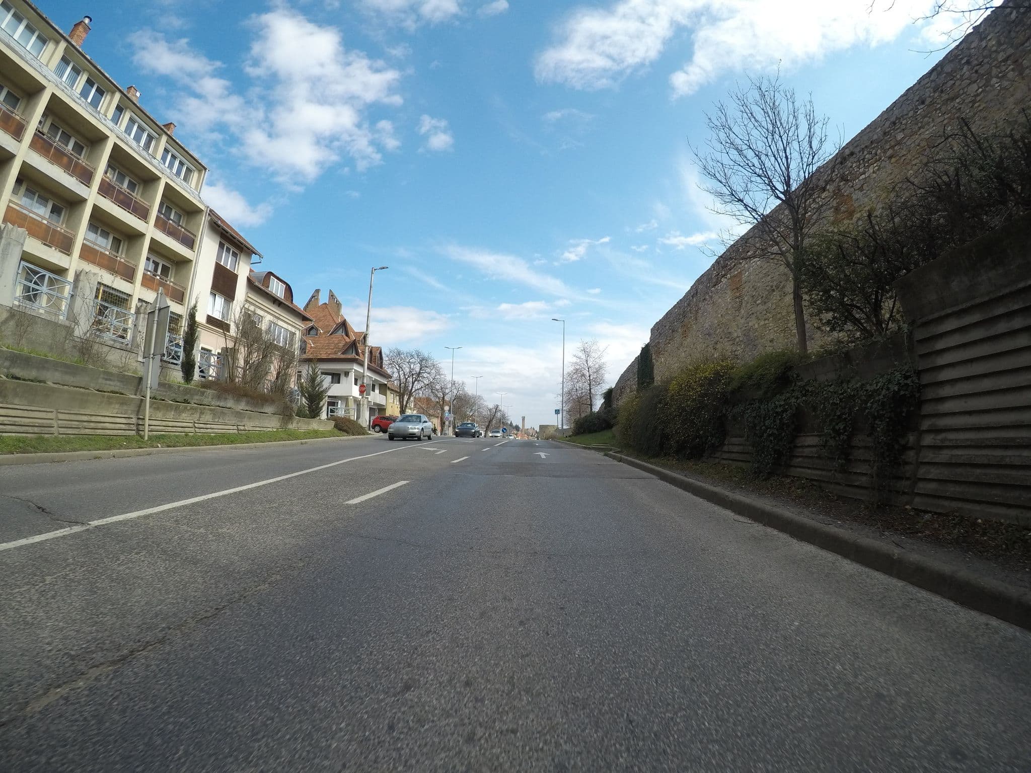 Street view near Hotel Millennium, Pécs — © chrisbeddow (CC BY-SA · Mapillary)